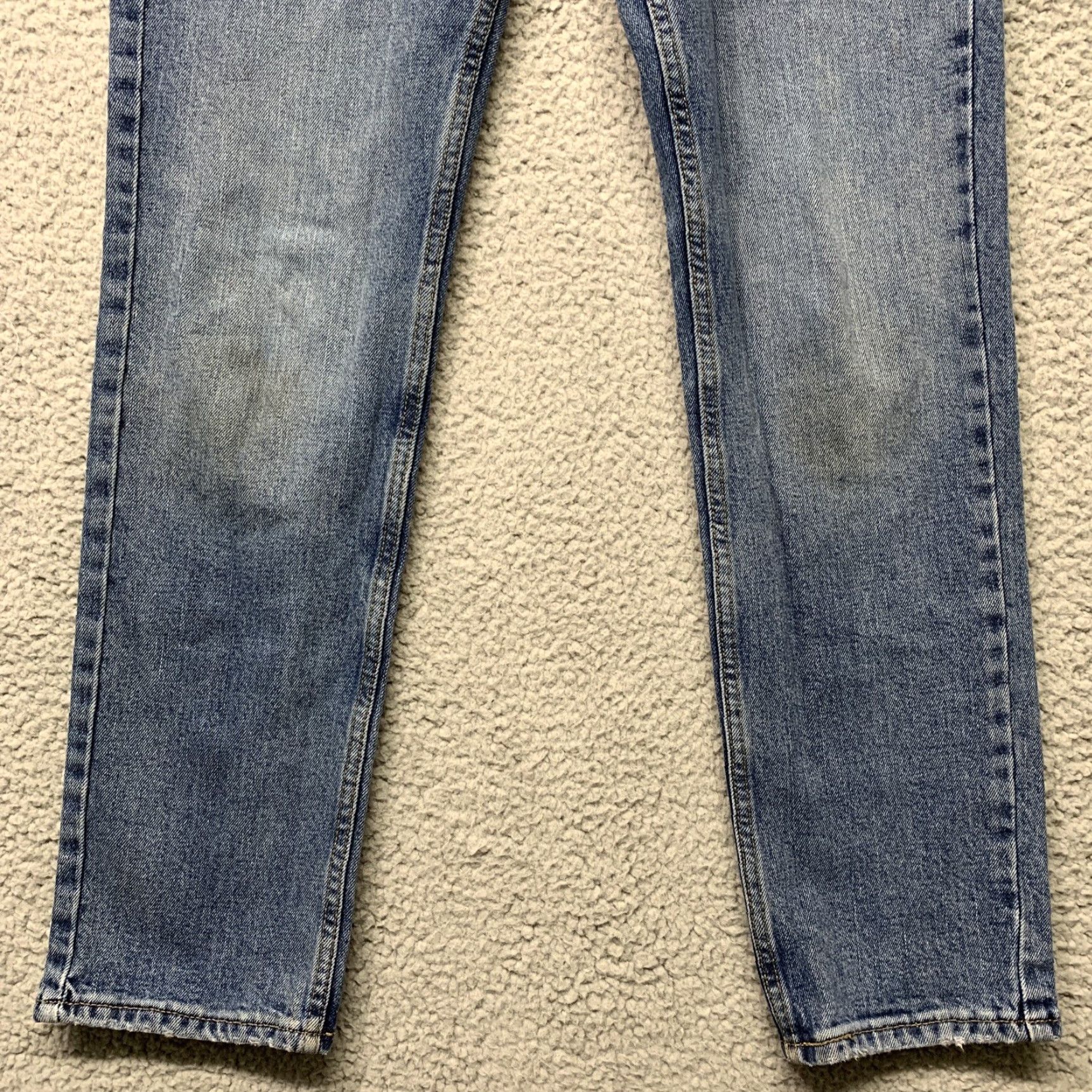 Levi's DENIZEN from Levi's Jeans Slim Fit Blue Denim 28x29 Straight 5-Pocket Men Size US 28 / EU 44 - 3 Thumbnail