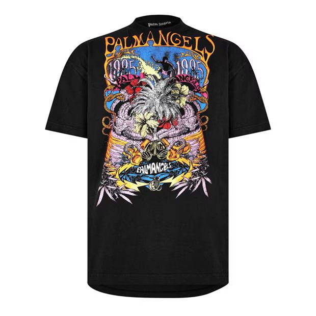 o1g2r1mq0524 T-Shirts in Black & Multi
