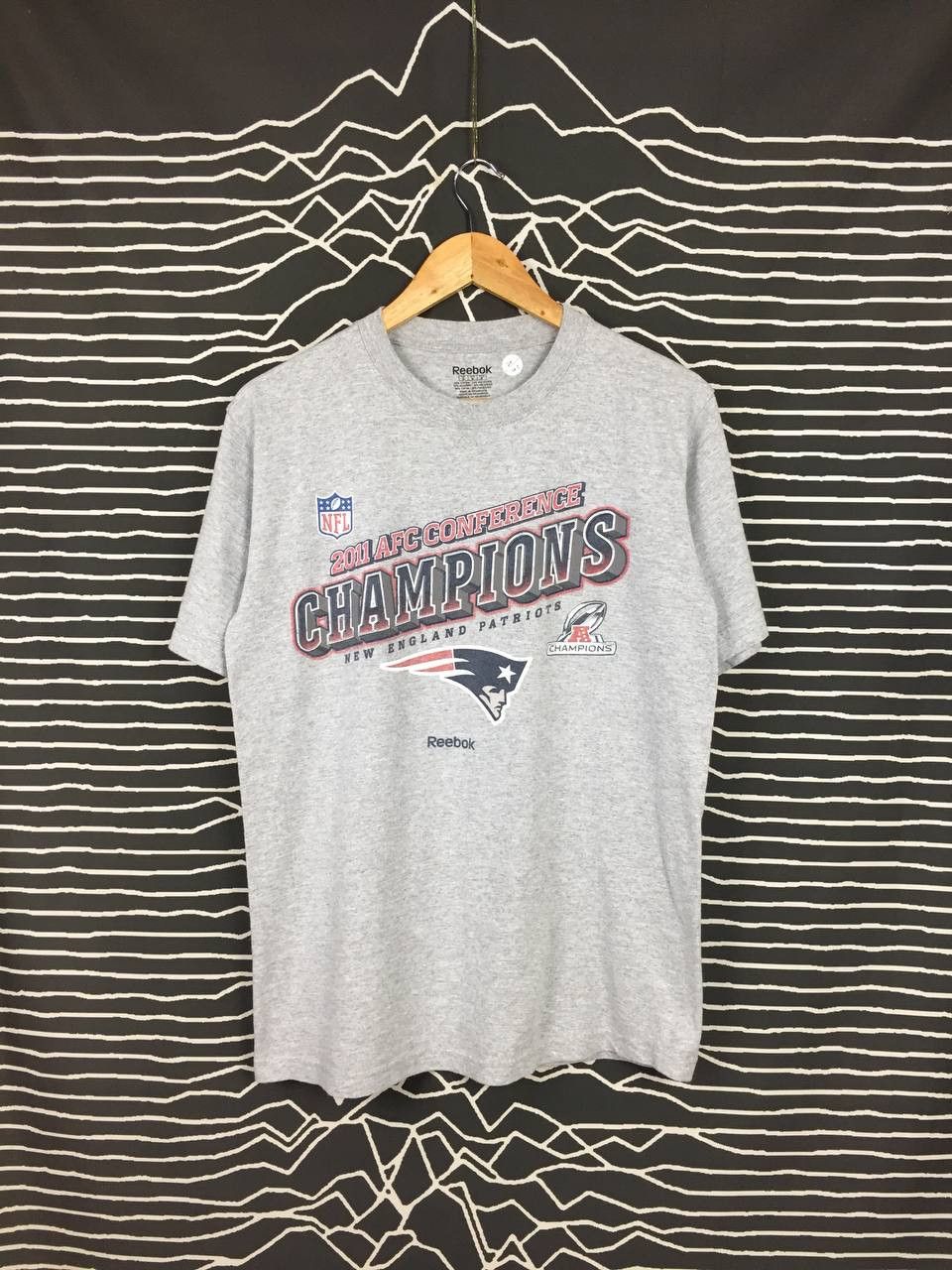 NFL × Reebok × Vintage New England Patriots 2011 AFC Conference Champions Tee Size US M / EU 48-50 / 2 - 1 Thumbnail