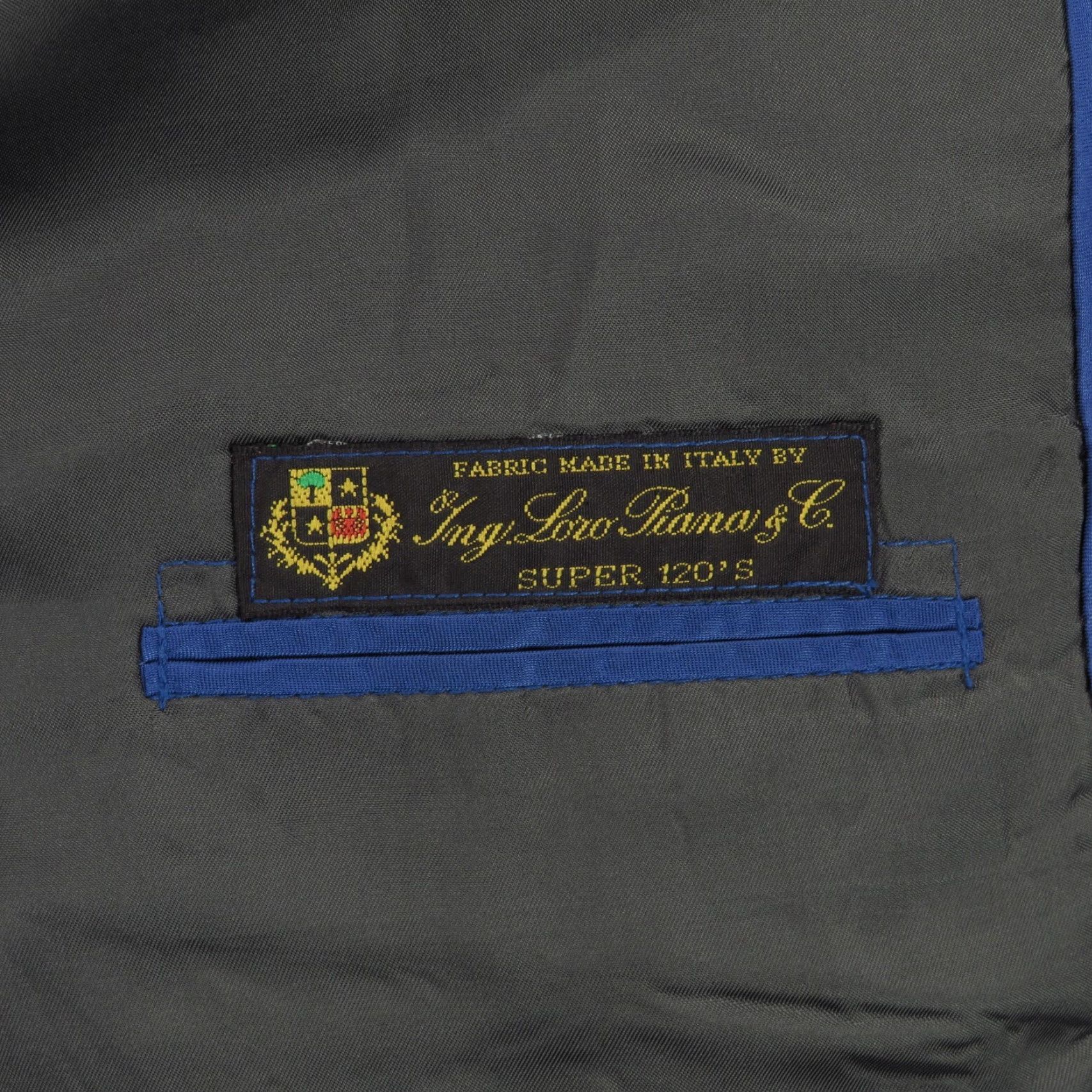 Loro Piana Loro Piana Suit 48L Super 120s 3/2 Roll Windowpane Pleated Cuffed 38x34 Trouser Size 48R - 2 Thumbnail