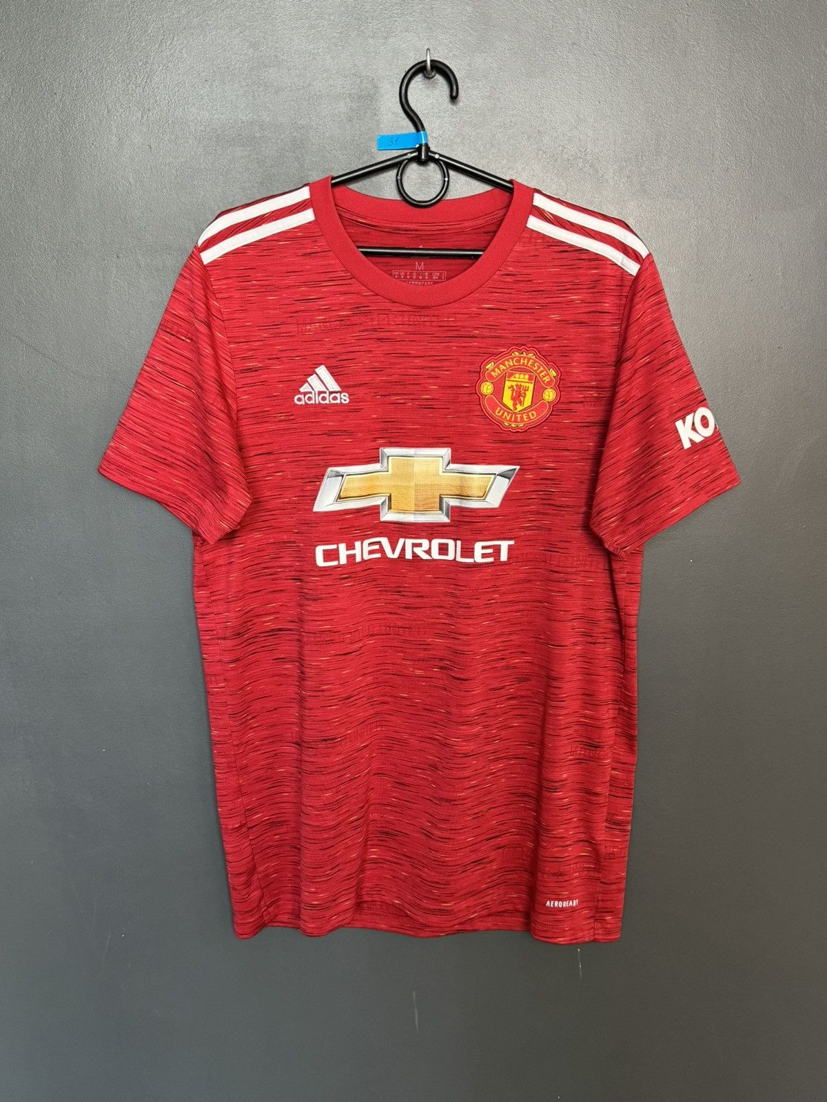 Adidas Manchester United 20/21 Home Football Jersey T-Shirt Size US M / EU 48-50 / 2 - 1 Thumbnail