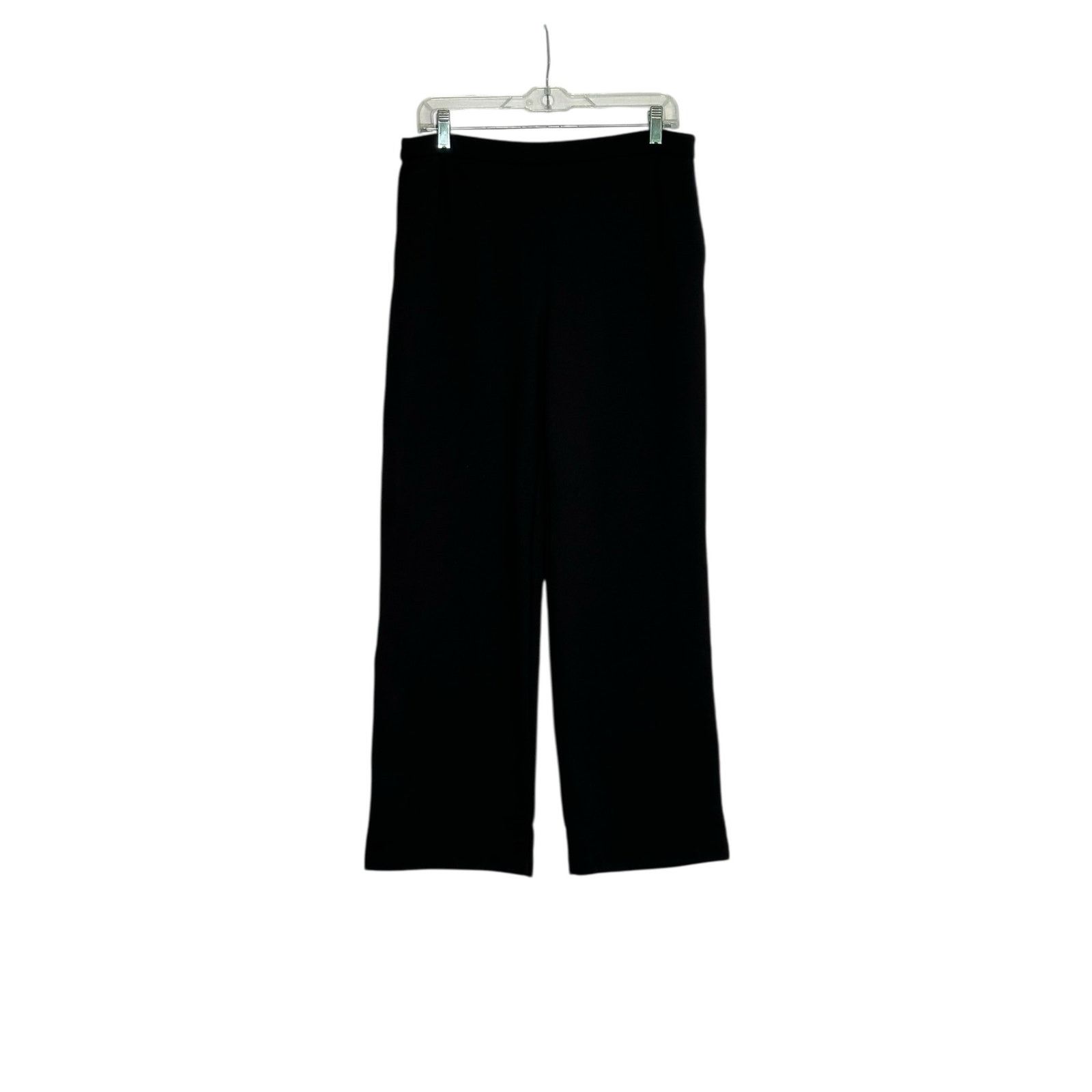 Rachel Zoe Rachel Zoe black wide legs pull on high waist pants size 10 Size 32" / US 10 / IT 46 - 5 Thumbnail