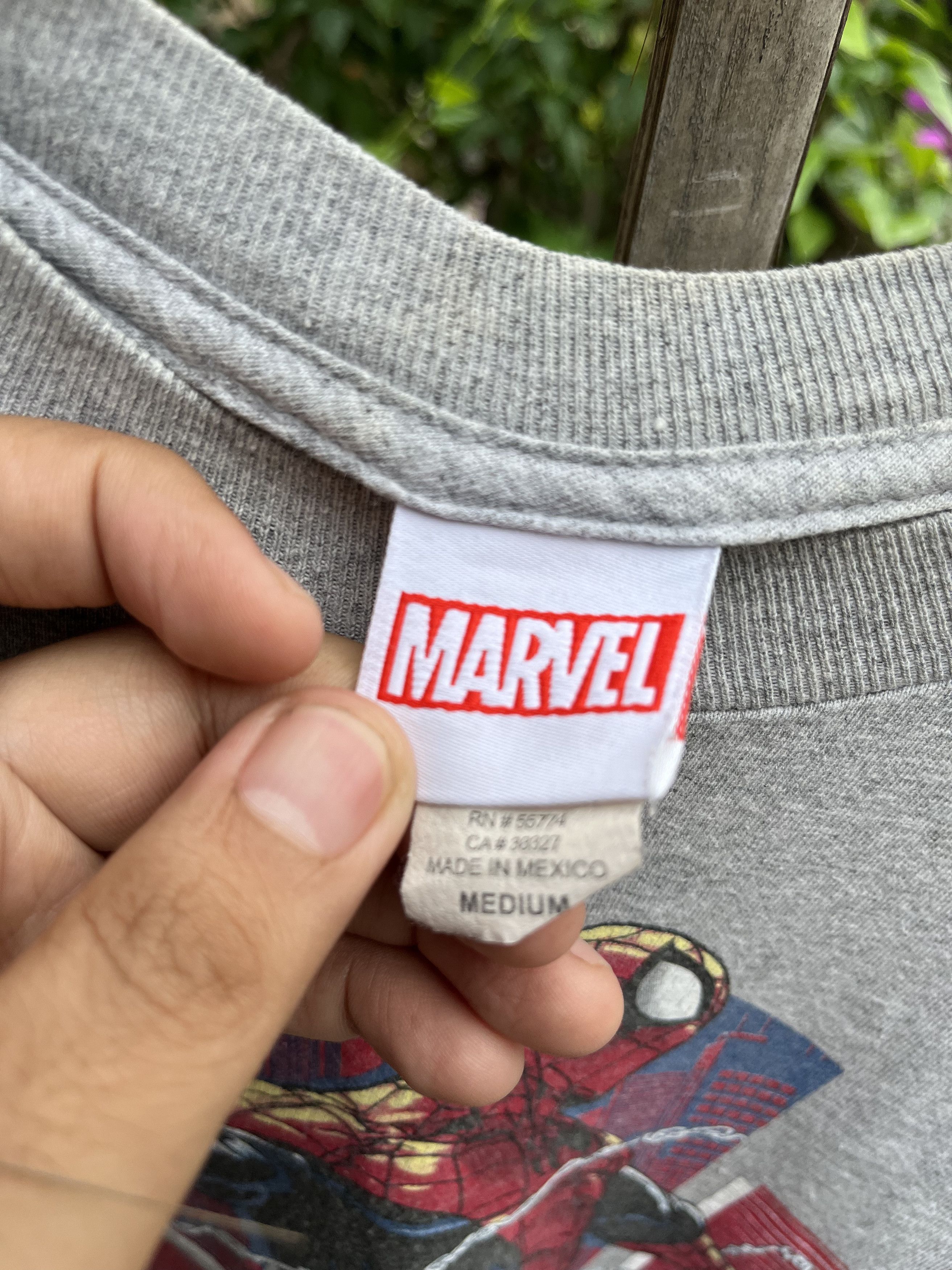 Marvel Comics × Vintage Vintage Marvel Spider-Man “Bravery” Tee – Classic Comic Vibe Size US M / EU 48-50 / 2 - 4 Thumbnail
