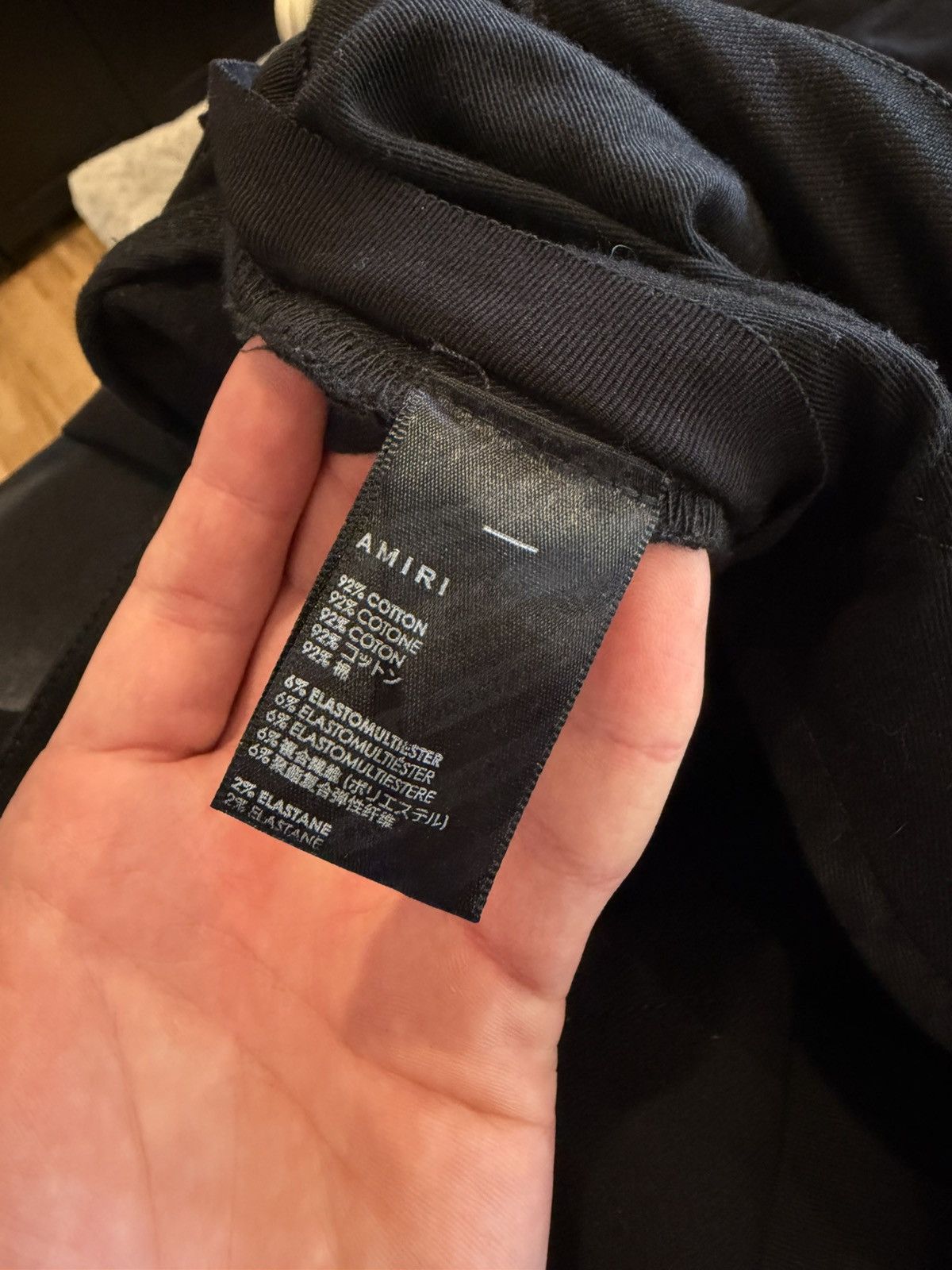Amiri Amiri Jeans Black Size 32 Size US 32 / EU 48 - 9 Thumbnail