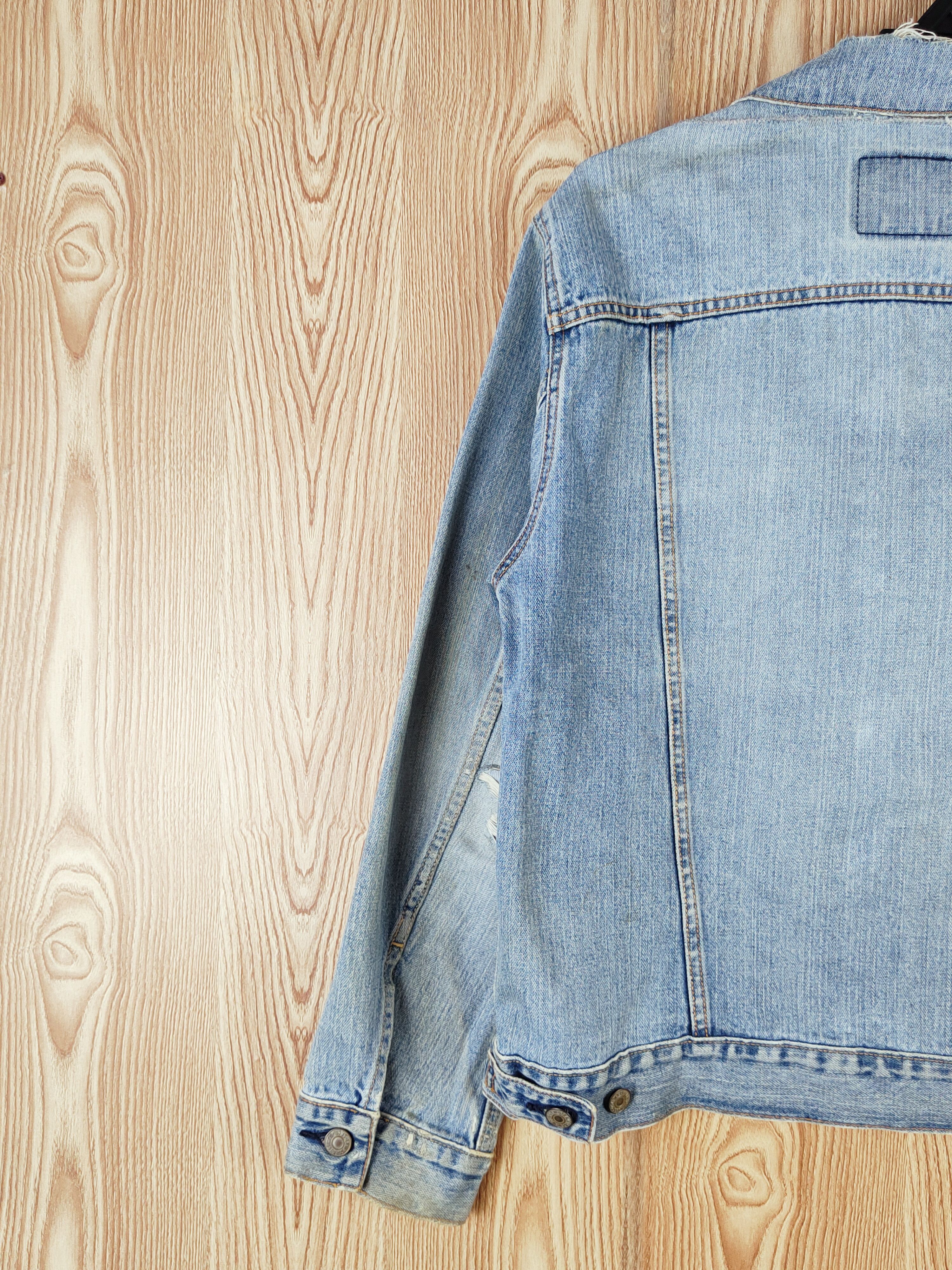 Levi's DL Levi's vintage faded Blue Denim Jackets #W572 Size L / US 10 / IT 46 - 11 Thumbnail