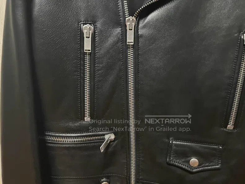 Saint Laurent Paris Saint Laurent Paris Classic black sheepskin motorcycle jac Size US M / EU 48-50 / 2 - 5 Thumbnail
