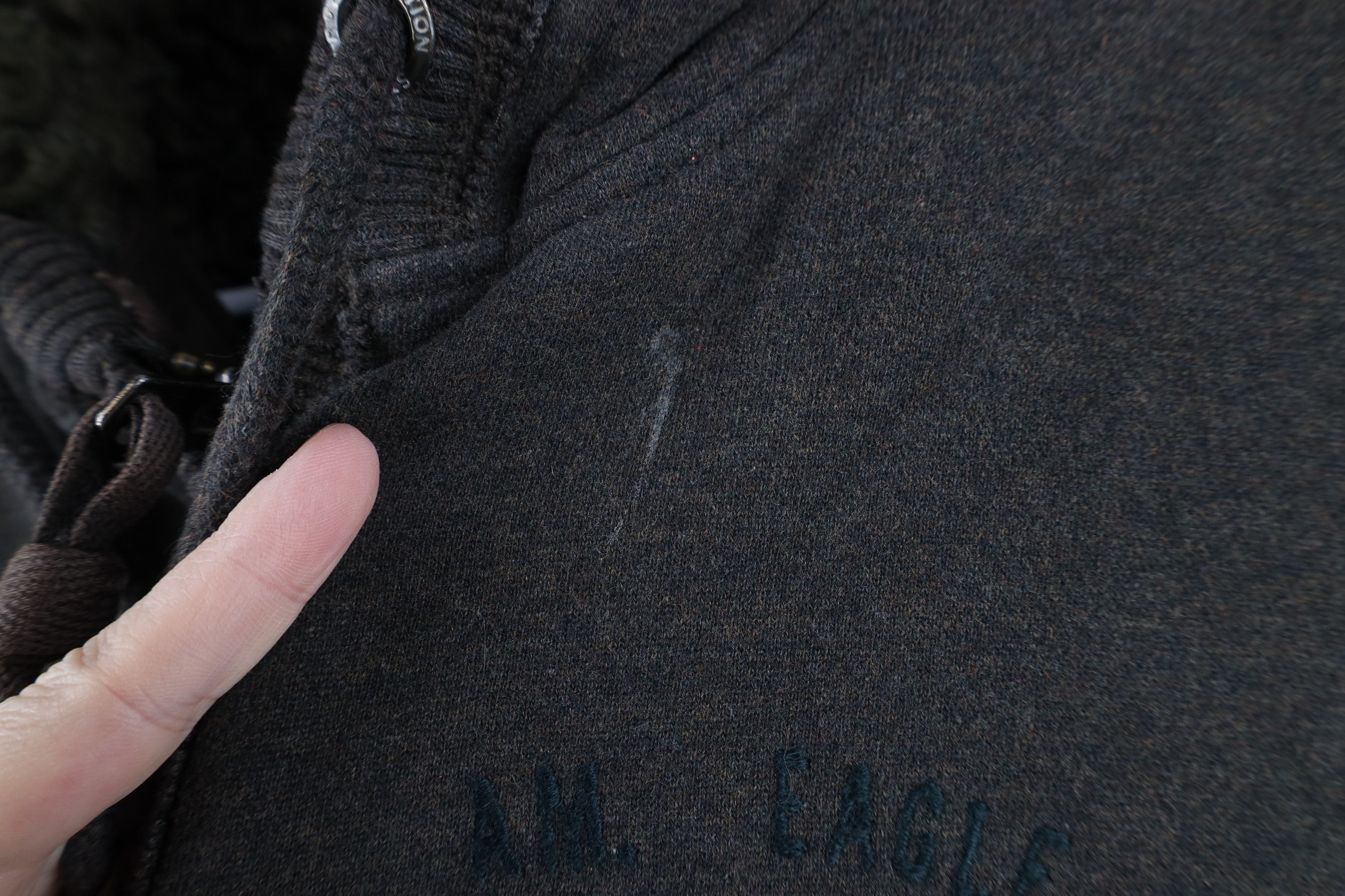 American Eagle Outfitters Vintage Y2K American Eagle Pile Fleece Lined Hoodie Jacket Size US L / EU 52-54 / 3 - 5 Thumbnail