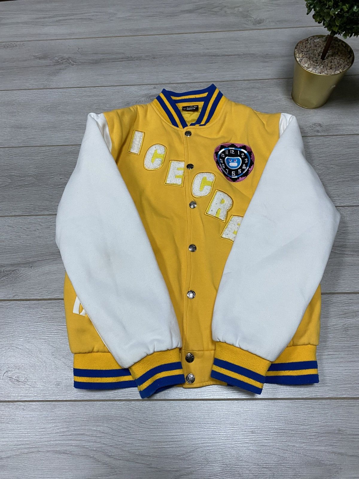 Icecream Ice Cream vintage Cone Varsity Jacket volumetric logo Size US S / EU 44-46 / 1 - 8 Thumbnail