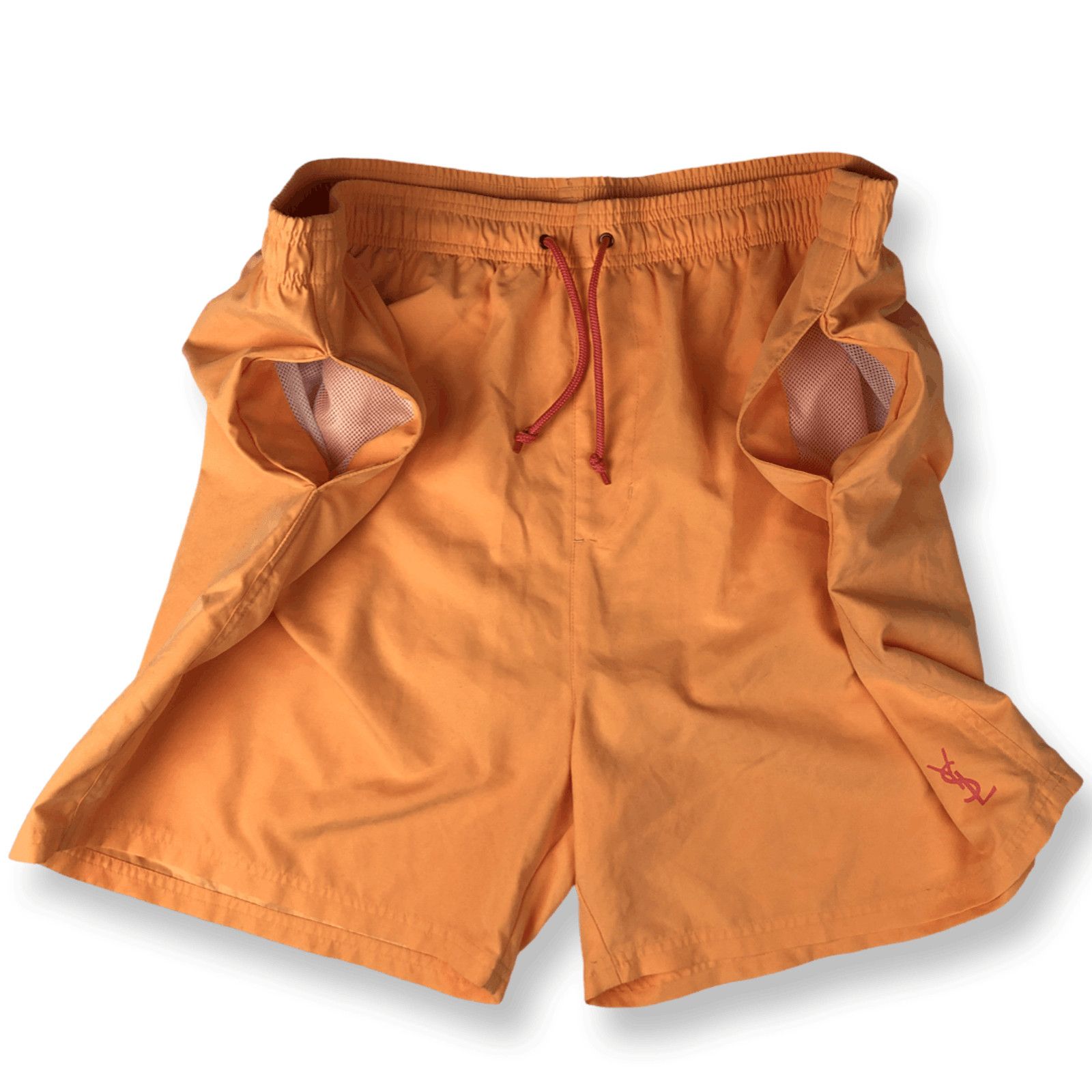 Yves Saint Laurent YSL Logo Yves Saint Laurent Shorts Swim Summer Size US 38 / EU 54 - 4 Thumbnail