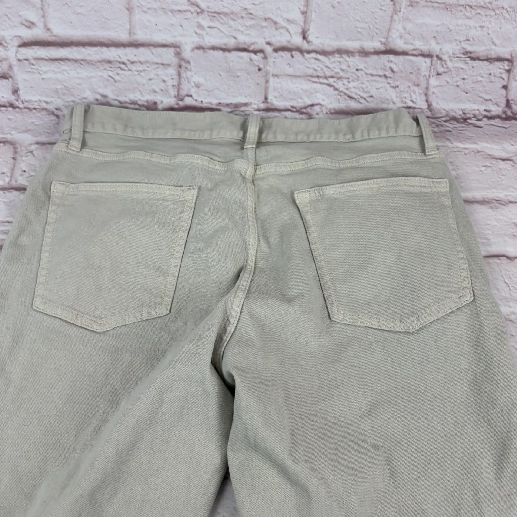 Old Navy Old Navy Jeans Mens 36x32 Slim Built-In Flex Denim Khaki 5 Pocket Stretch Straight Casual Denim Shirt? Size US 36 / EU 52 - 5 Thumbnail