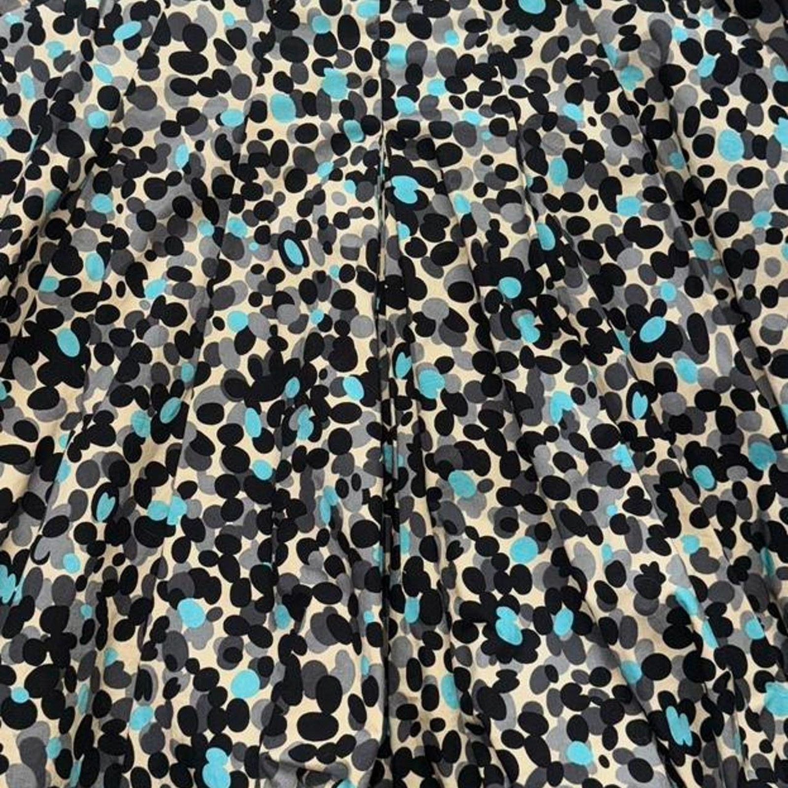Anthropologie Vintage Black and Blue Bubble Skirt Size 28" / US 6 / IT 42 - 4 Thumbnail