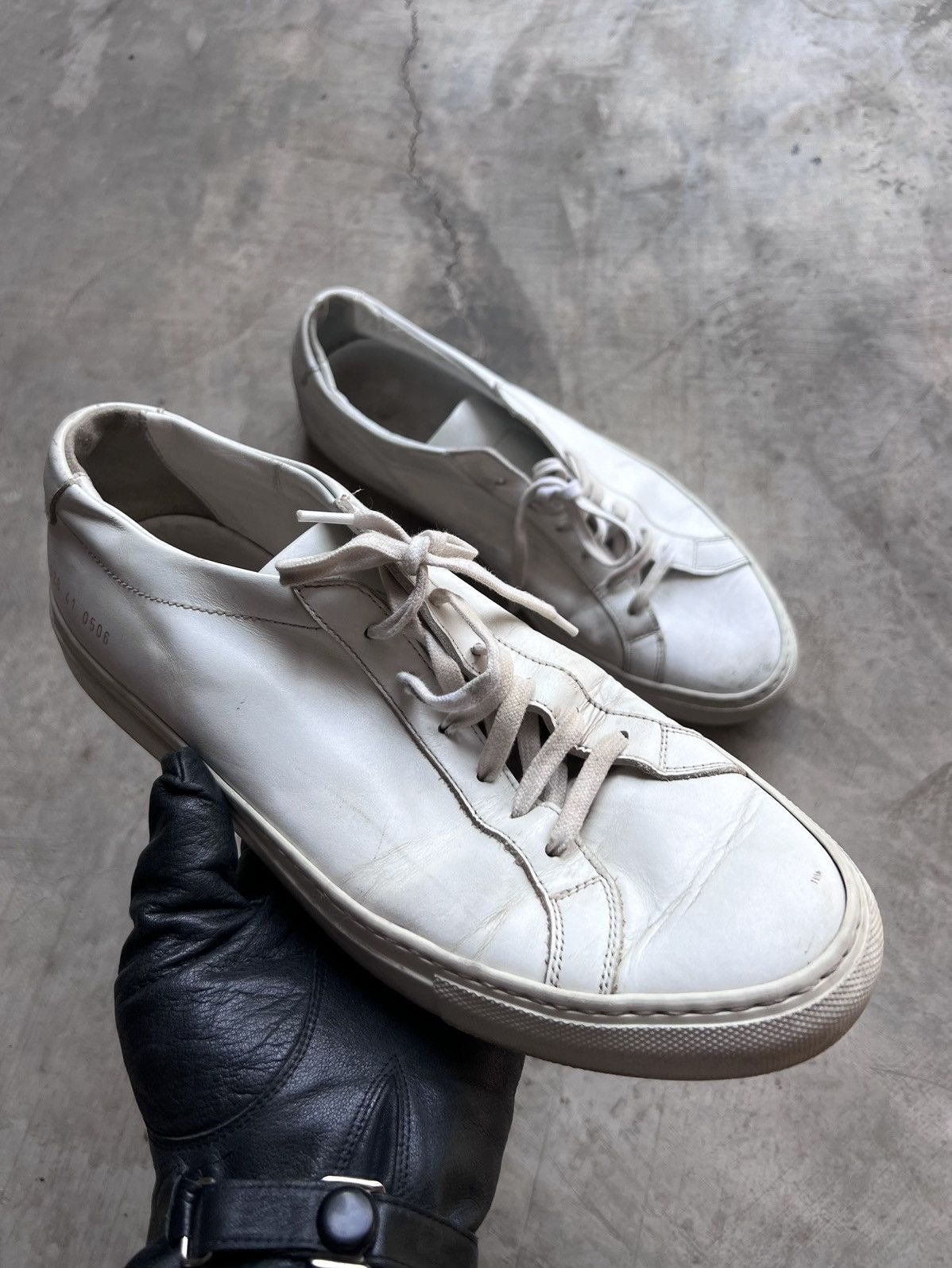 Common Projects Common Projects Original Achilles Low White Size US 9 / EU 42 - 1 Thumbnail