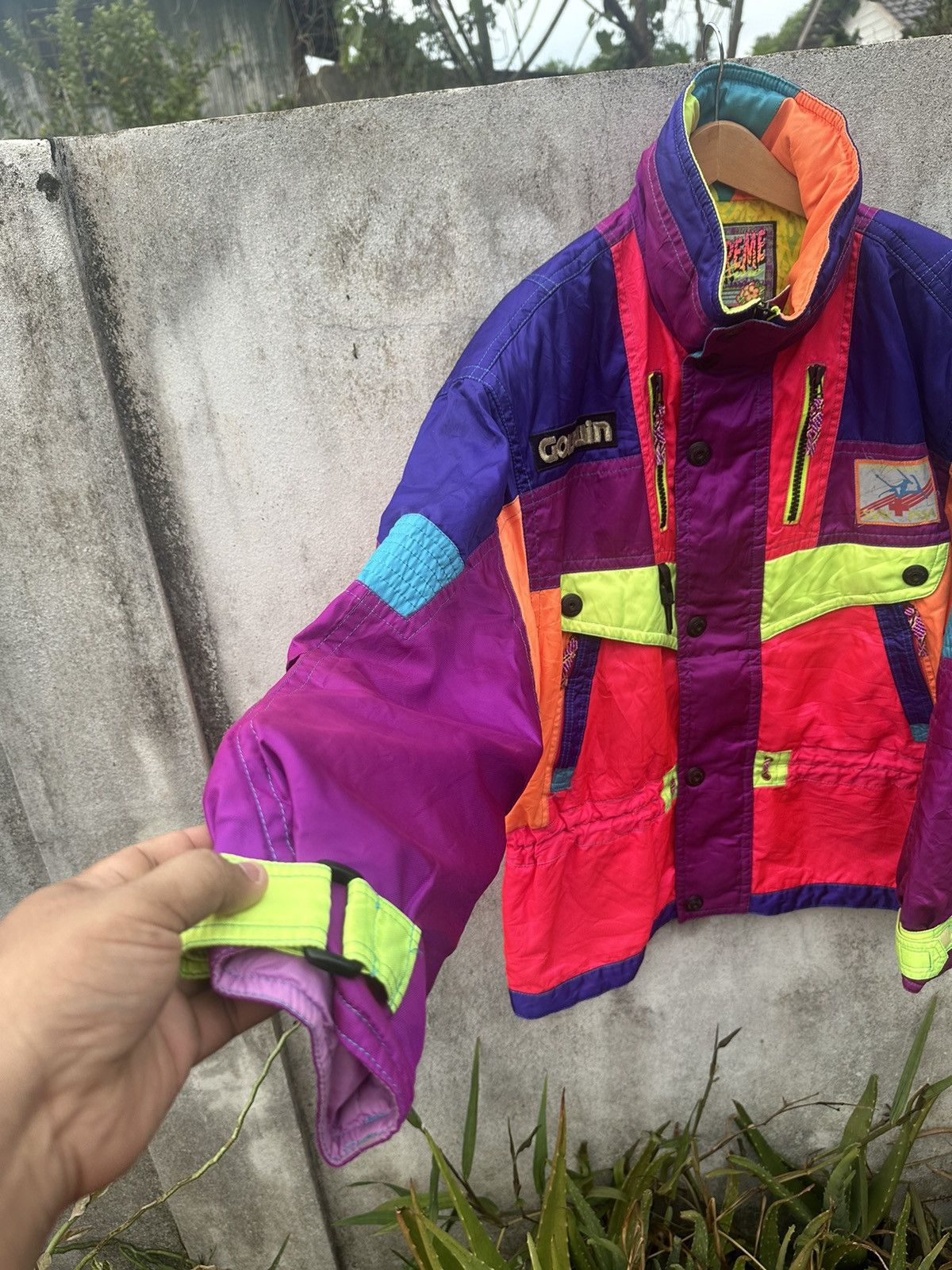Japanese Brand Extreme line by Golwin multicolor ski jacket Size US L / EU 52-54 / 3 - 6 Thumbnail