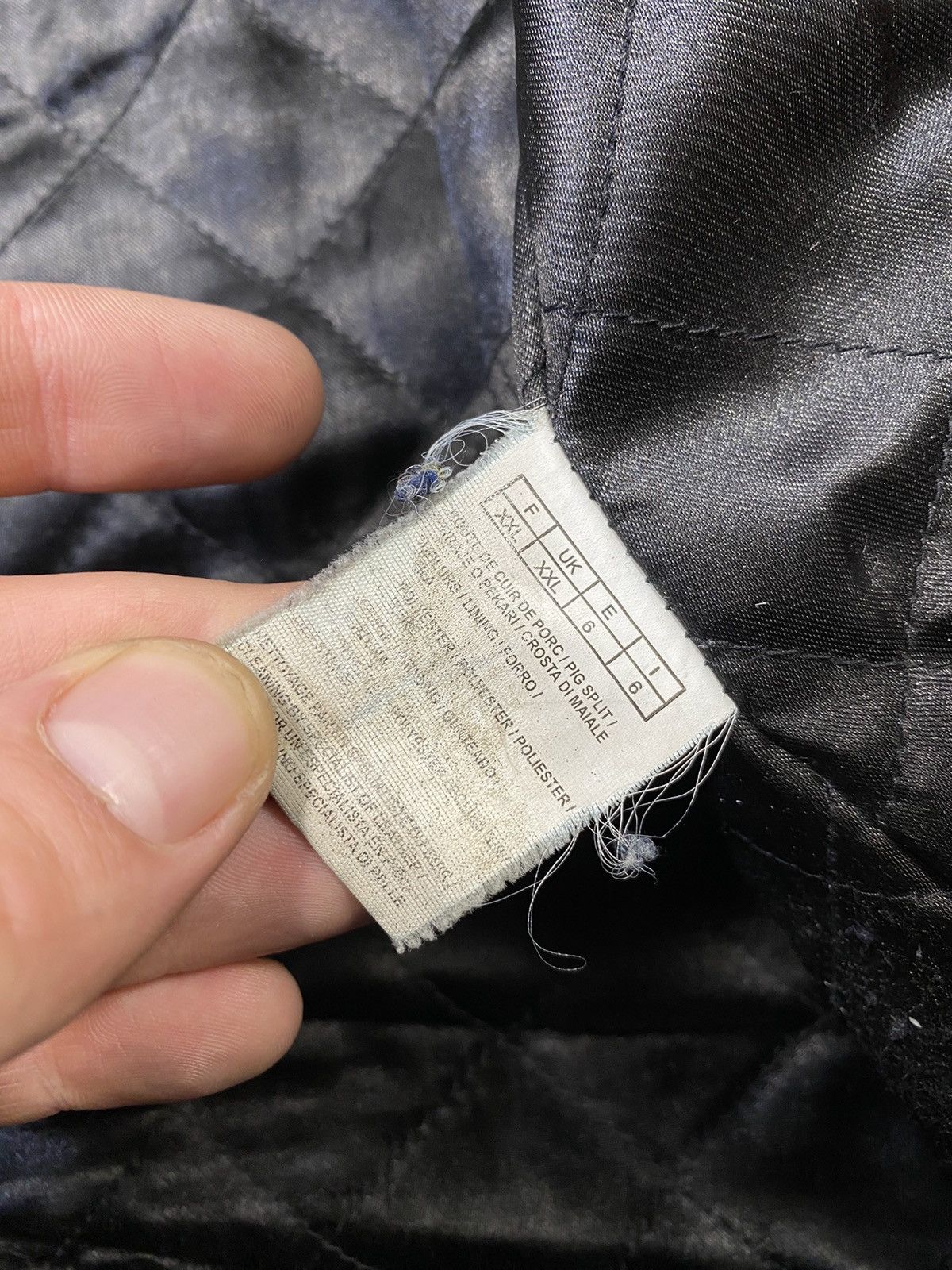 Vintage Black Leather Jacket XXL Japanese Brand Size US XXL / EU 58 / 5 - 12 Thumbnail