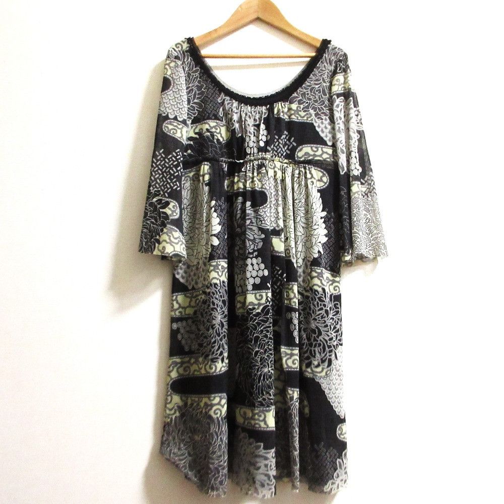 Other Other VIVIENNE TAM Floral Power Net Dress Textile Dresses DUTY FREE for USA Size ONE SIZE - 1 Thumbnail