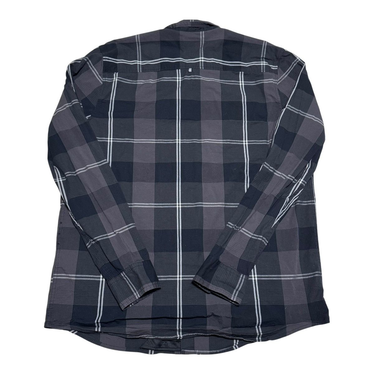 Oakley Oakley Black White Gray Button Up Long Sleeve Shirt Large Size US L / EU 52-54 / 3 - 3 Thumbnail