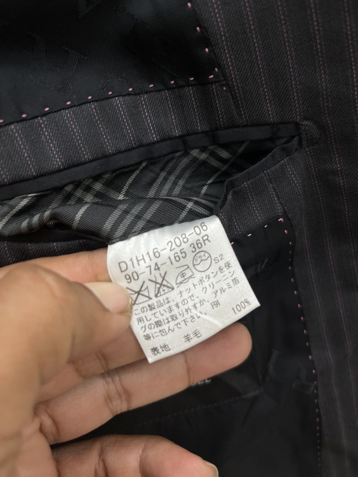 Burberry × Designer 🔥🔥🔥STEALS BURBERRY BLACK LABEL BLAZER JACKET Size US S / EU 44-46 / 1 - 9 Thumbnail