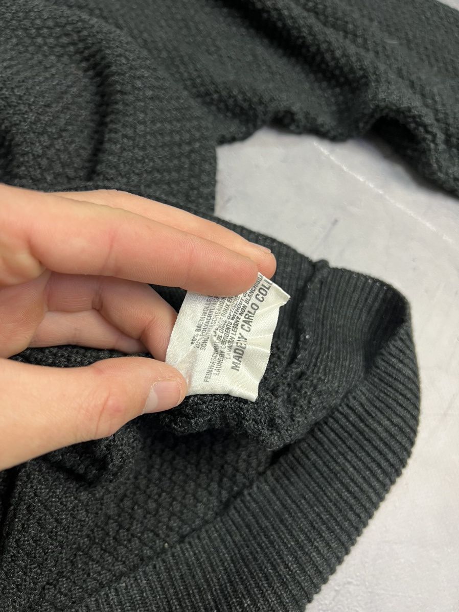 Carlo Colucci × Vintage Carlo Colucci 1/3 Zip Sweater Size US L / EU 52-54 / 3 - 7 Thumbnail