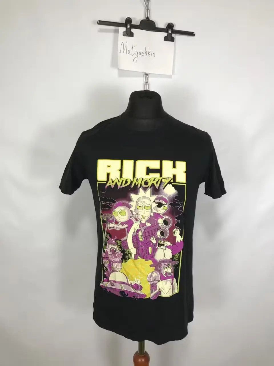 Band Tees Rick and Morty men's T-shirt Size US M / EU 48-50 / 2 - 1 Thumbnail
