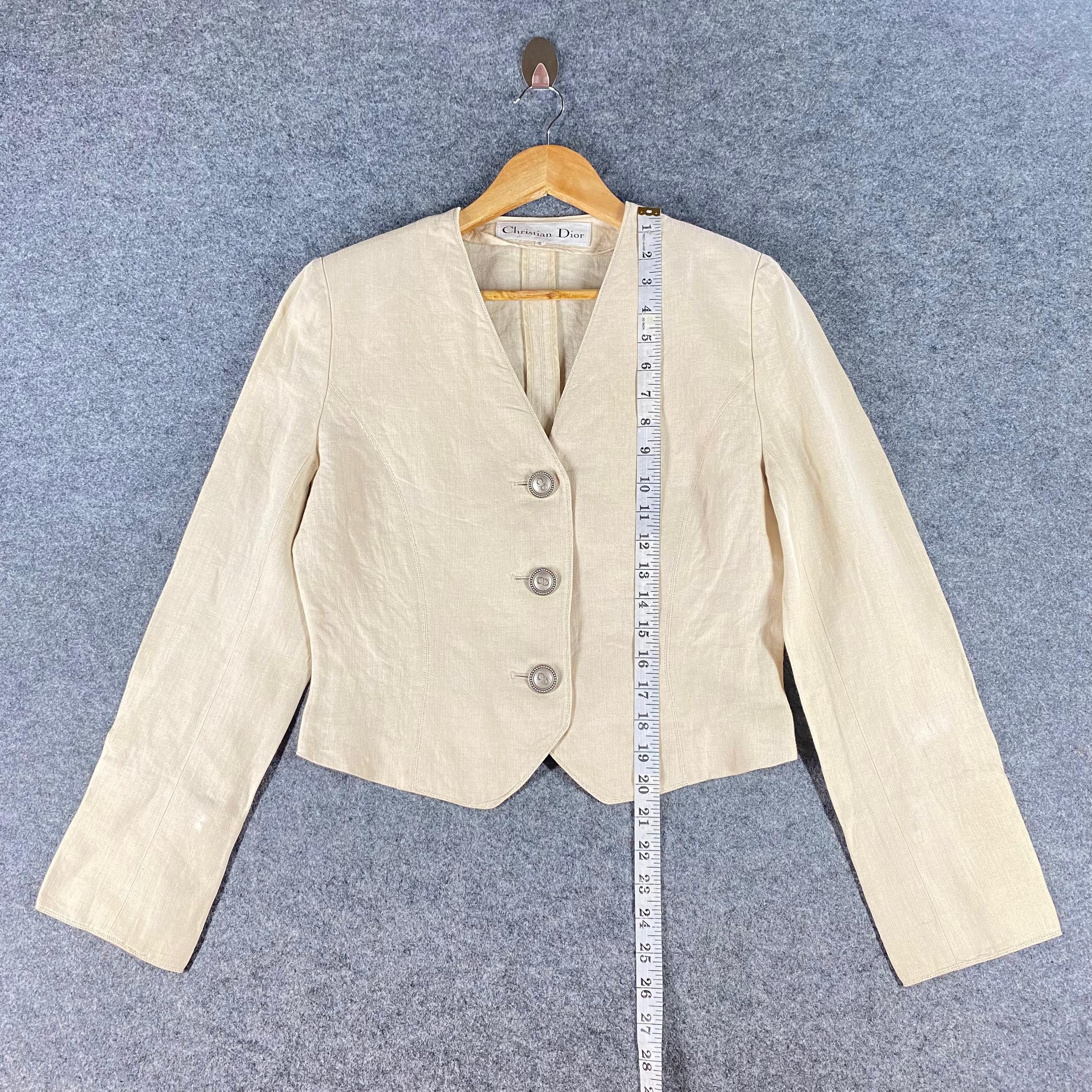 Christian Dior Monsieur Vintage Christian Dior Blazer Jacket Size M / US 6-8 / IT 42-44 - 5 Thumbnail