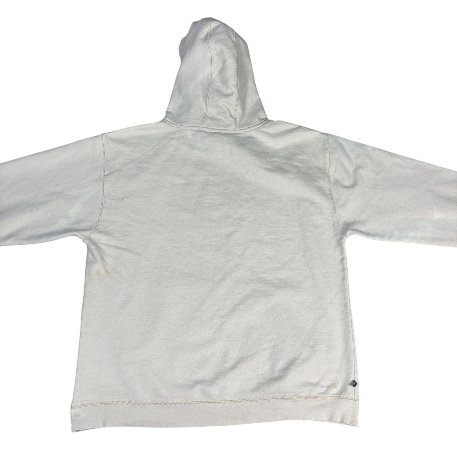 Anchor Blue vintage y2k 2000s Anchor Blue logo cream hoodie mens Large Size US L / EU 52-54 / 3 - 2 Thumbnail