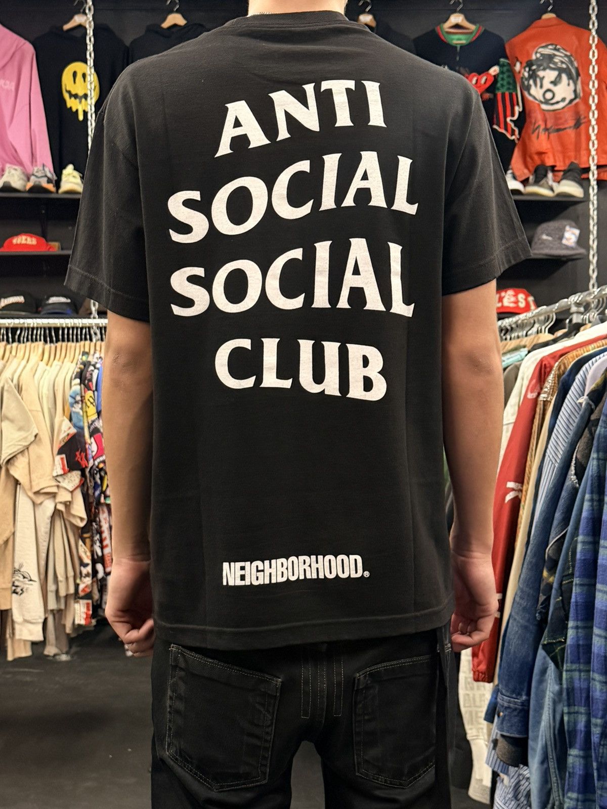 Anti Social Social Club Anti Social Club Logo Tee Size US M / EU 48-50 / 2 - 2 Thumbnail