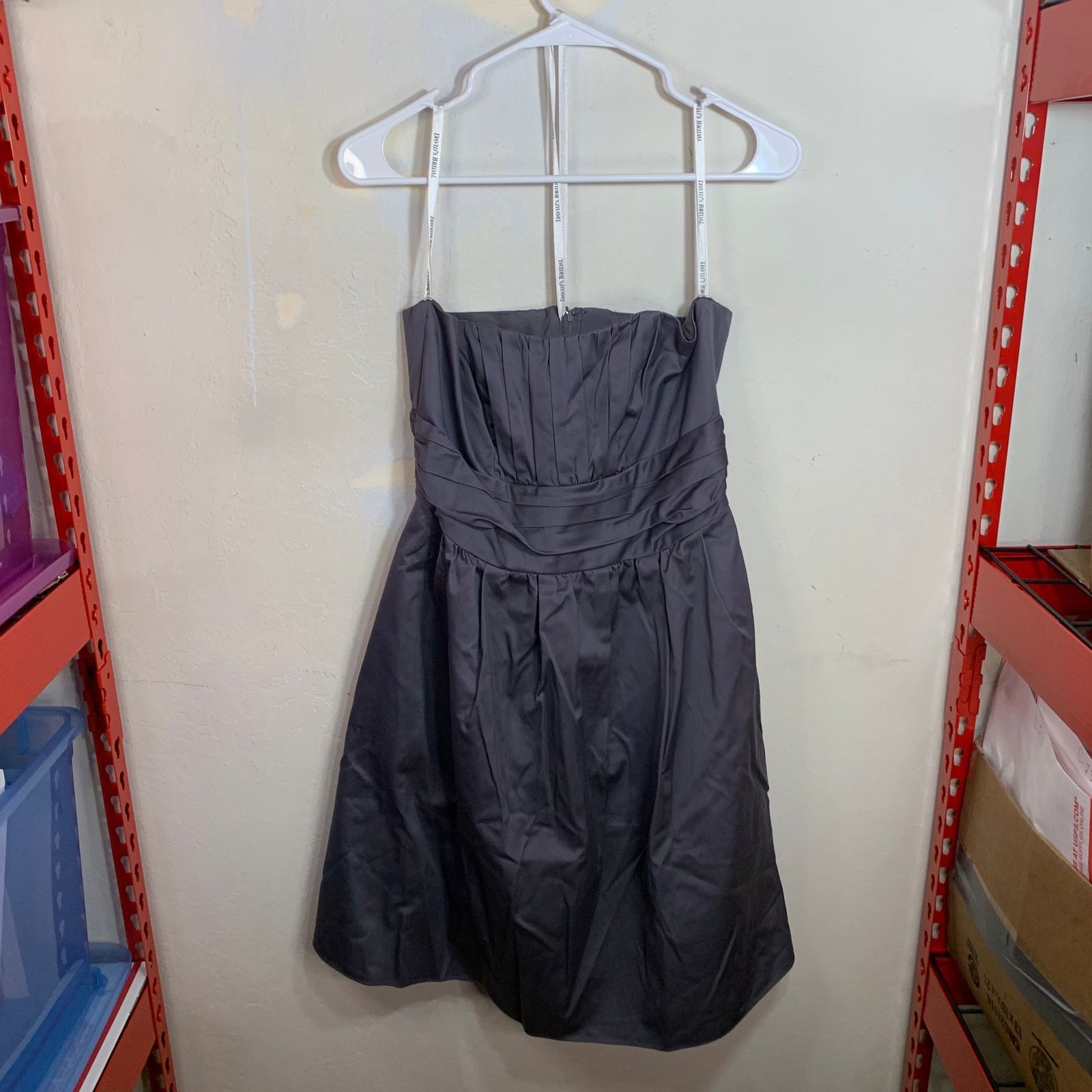 Other David’s Bridal grey dress Size 8 Size M / US 6-8 / IT 42-44 - 2 Thumbnail