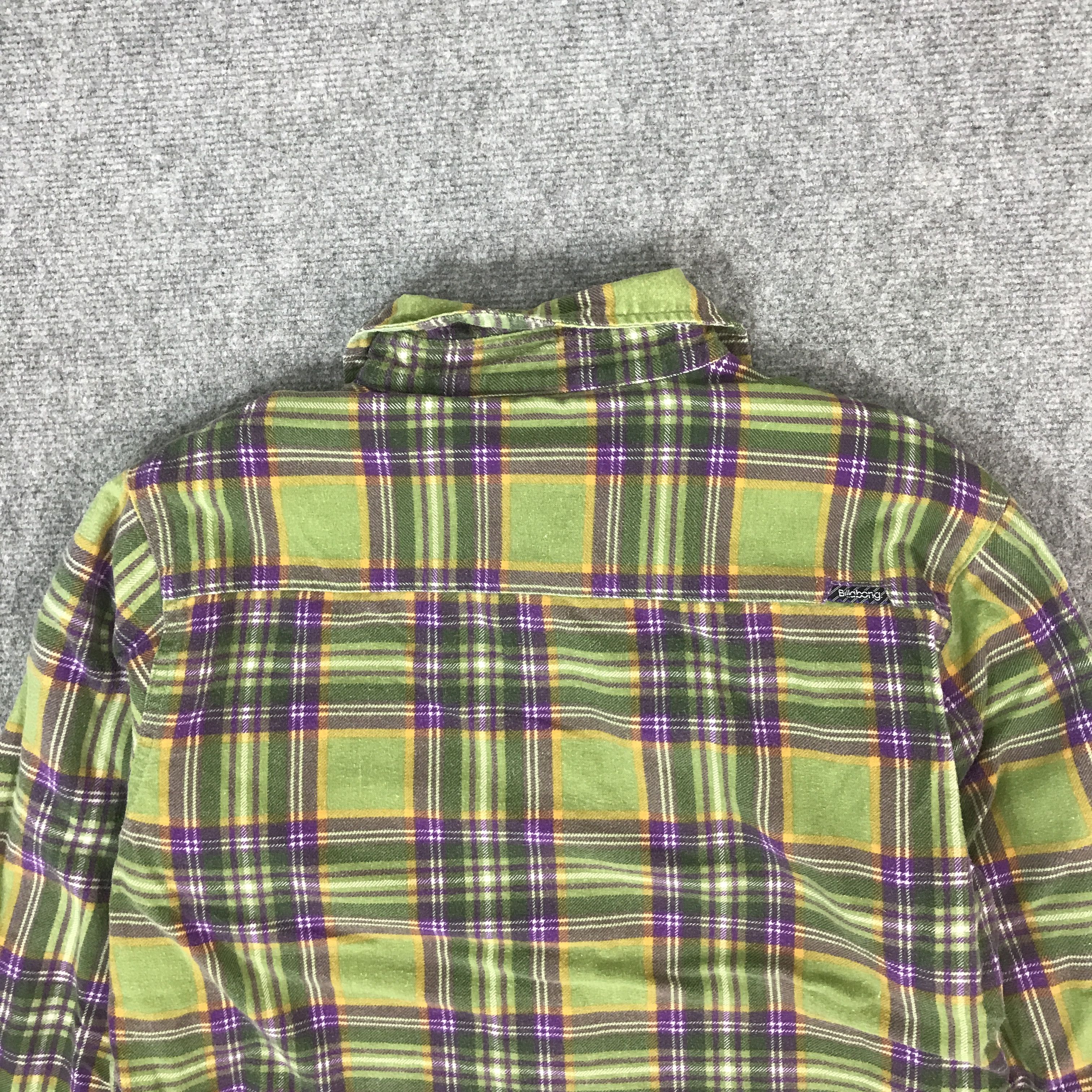 Billabong BILLABONG TARTAN BUTTON UP SHIRT K62B16 Size US M / EU 48-50 / 2 - 4 Thumbnail