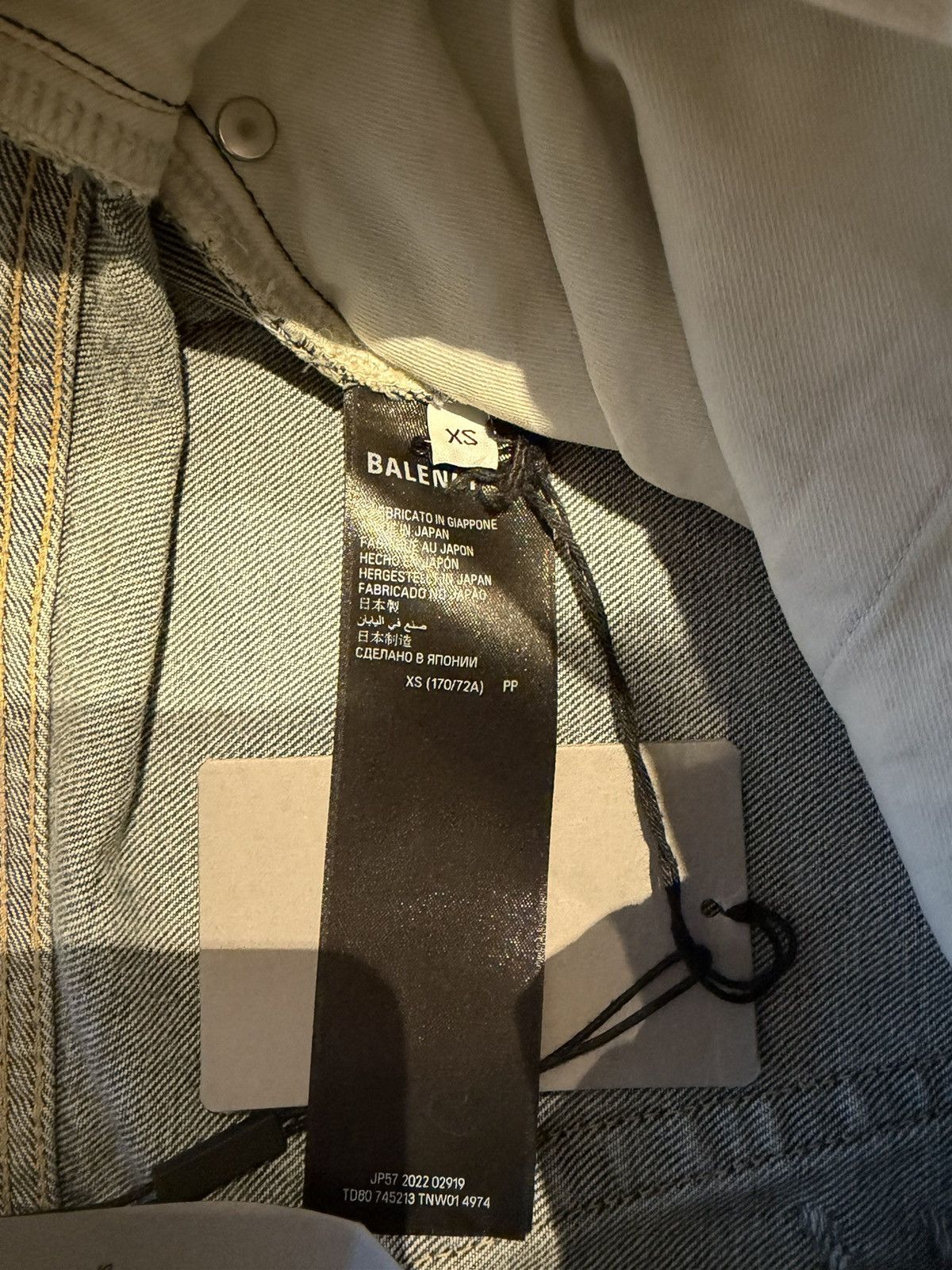 Balenciaga Balenciaga Mud Show Oil Spill Distressed Pants XS Size US 30 / EU 46 - 9 Thumbnail