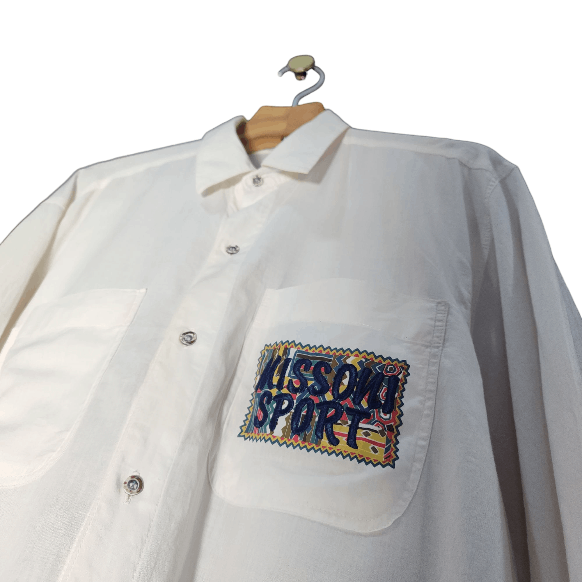 Missoni × Vintage Vintage 90s Missoni Sports shirts made in Italy Size US L / EU 52-54 / 3 - 1 Thumbnail