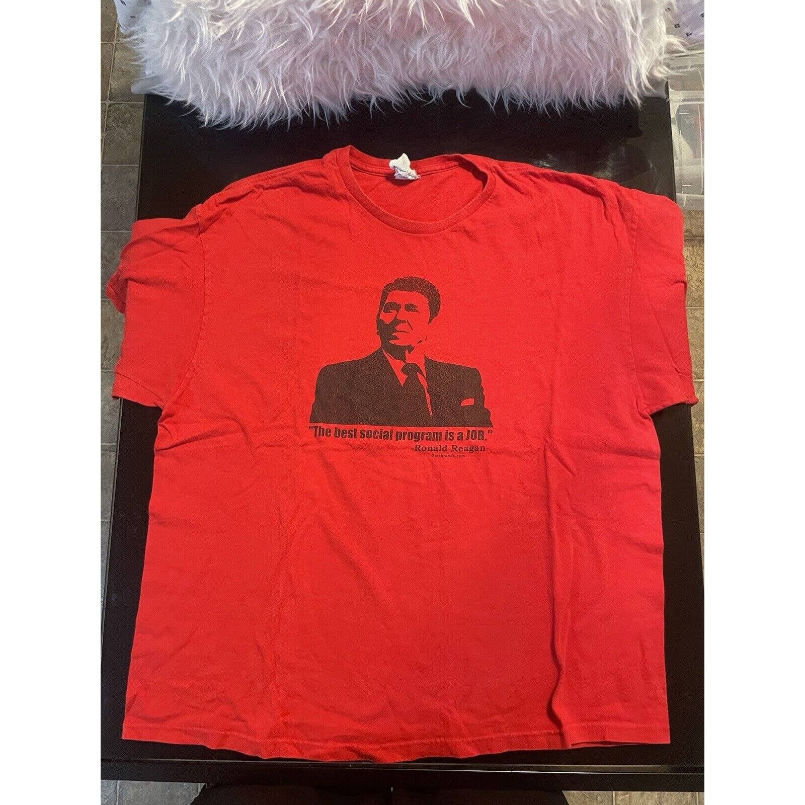 Other Ronald Regan Vintage T Shirt President Election T-Shirt XL Size US XL / EU 56 / 4 - 1 Thumbnail