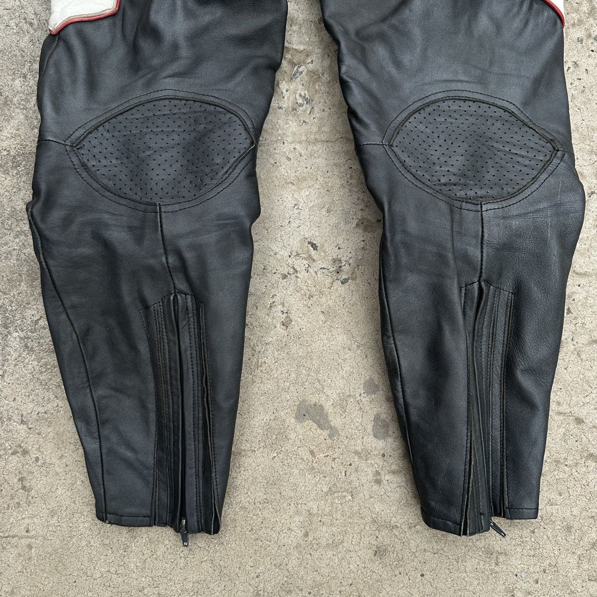 Vintage Vintage Moto Leather Pants IDCS ISS Size 54 Y2K 00s USA Size US 38 / EU 54 - 10 Thumbnail