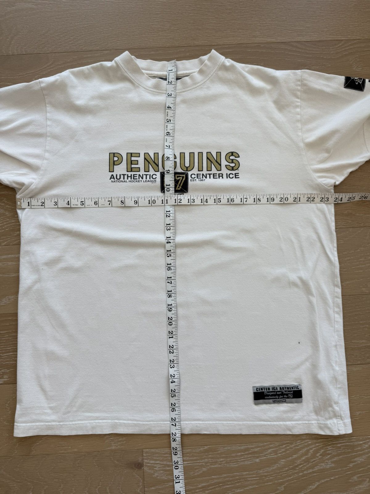 Ccm CCM Pittsburgh Penguins NHL Shirt Size US XL / EU 56 / 4 - 8 Thumbnail