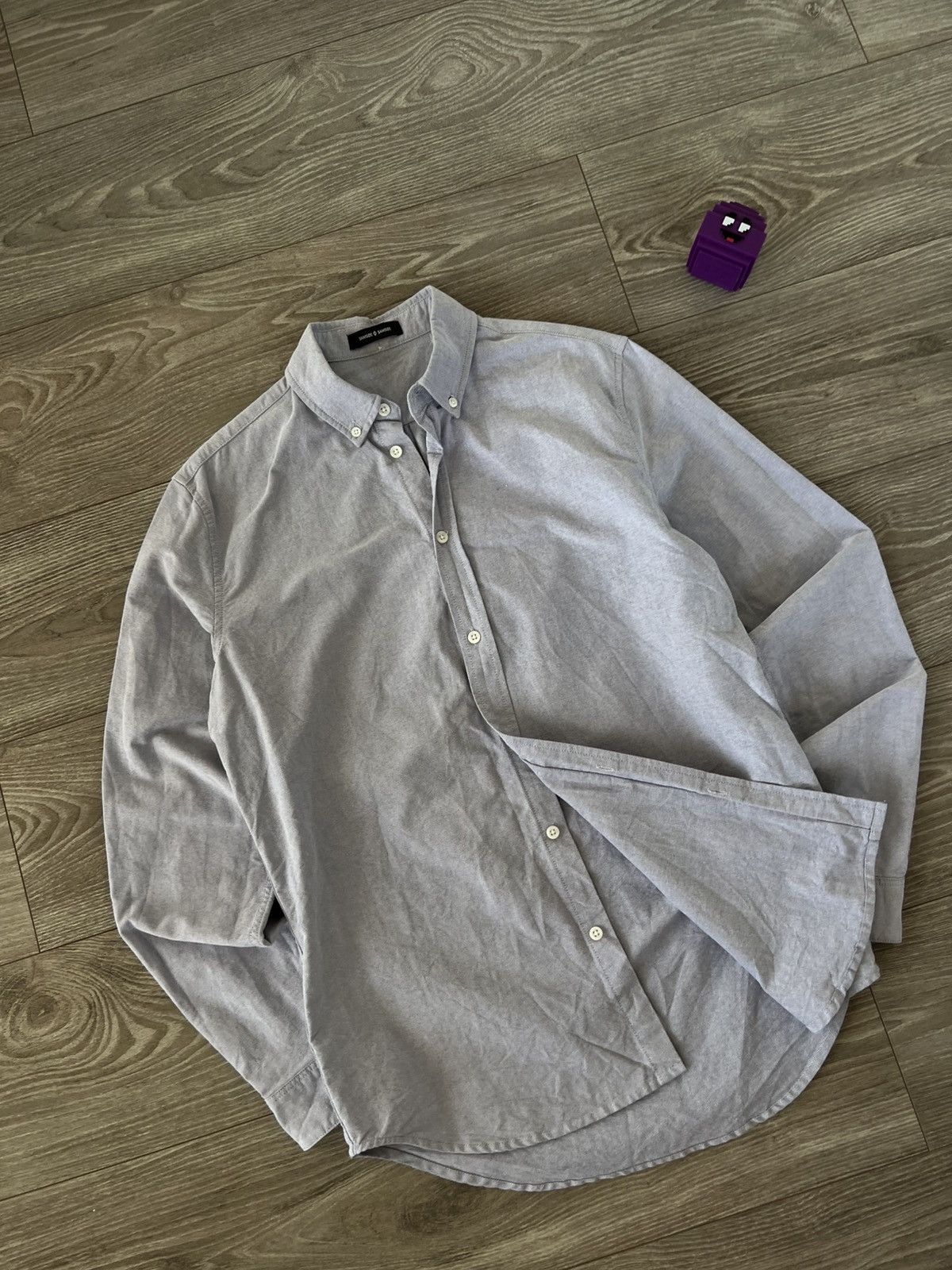 Samsoe Samsoe Samsoe Samsoe Basic Helsinki Oxford Button Up Casual Shirt Size US M / EU 48-50 / 2 - 13 Thumbnail