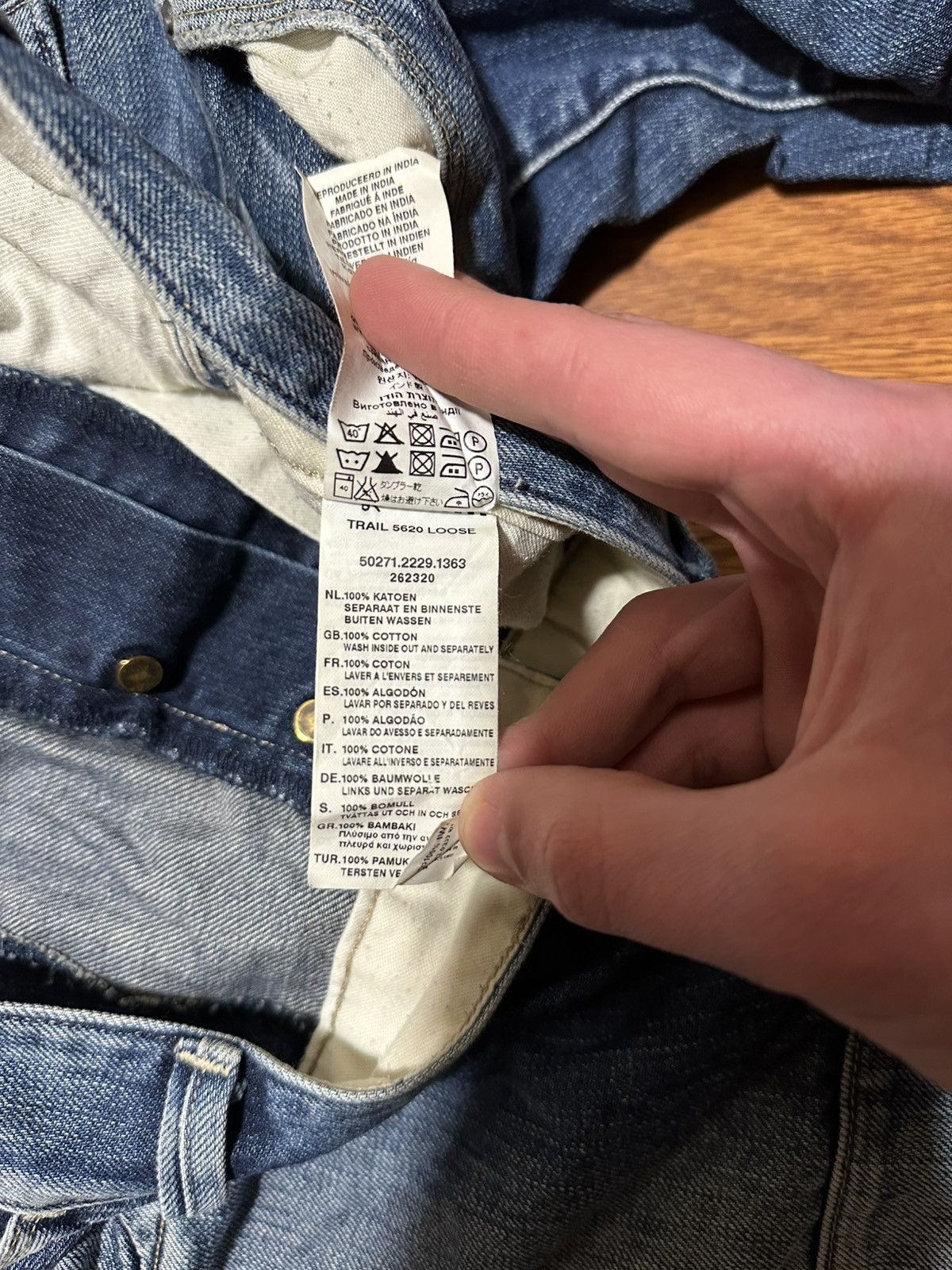 G-Star × If Six Was Nine × Vintage Vintage G Star Raw Waxed Jeans 33/01 Size US 36 / EU 52 - 10 Thumbnail