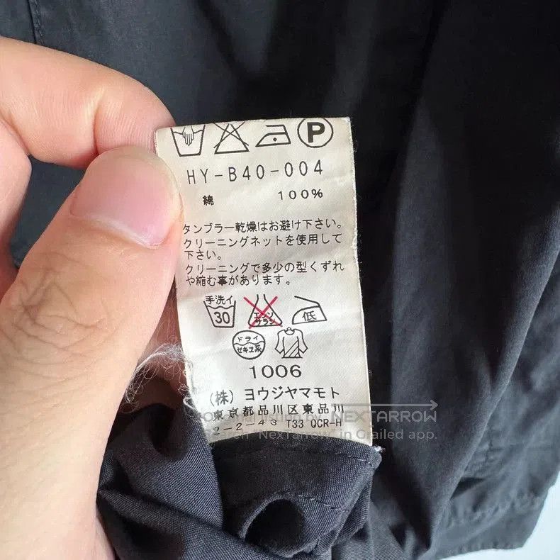Yohji Yamamoto Yohji Yamamoto Pour Homme Cross Strap Shirt. Size US S / EU 44-46 / 1 - 9 Thumbnail