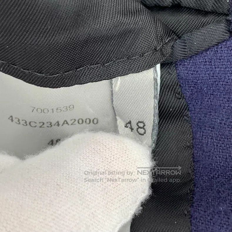 Dior Dior Blue lapel woollen long-sleeved suit jacket Size US M / EU 48-50 / 2 - 6 Thumbnail