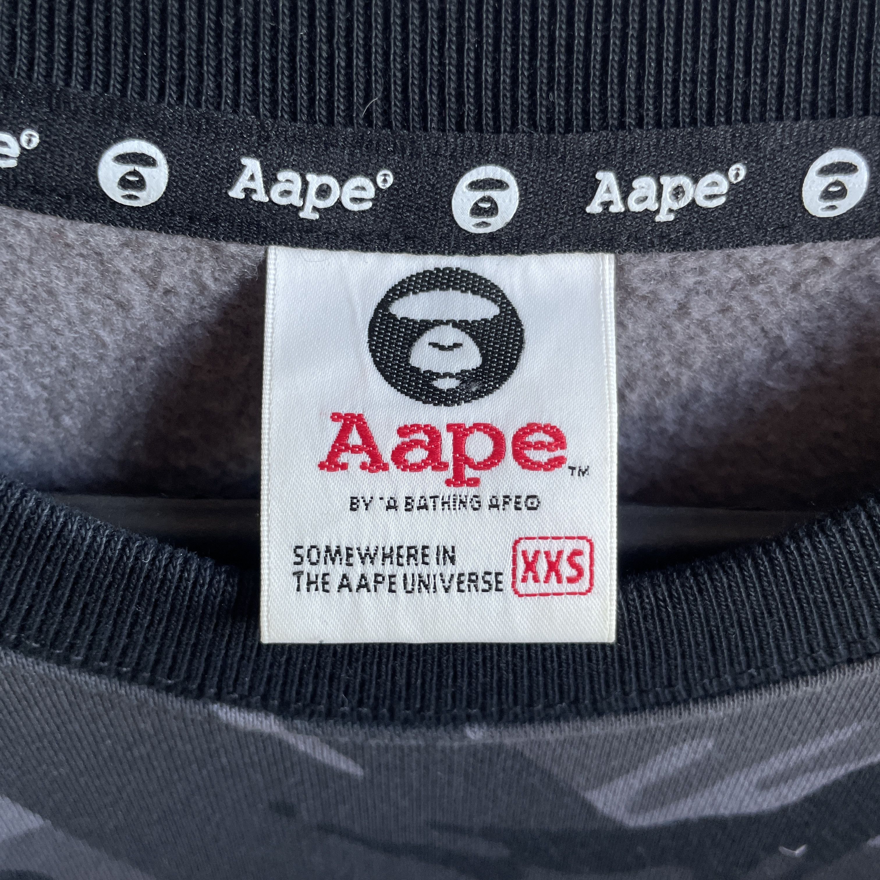 Aape Aape By A Bathing Ape Camo Sweatshirt Size XXS Size US XXS / EU 40 - 8 Thumbnail