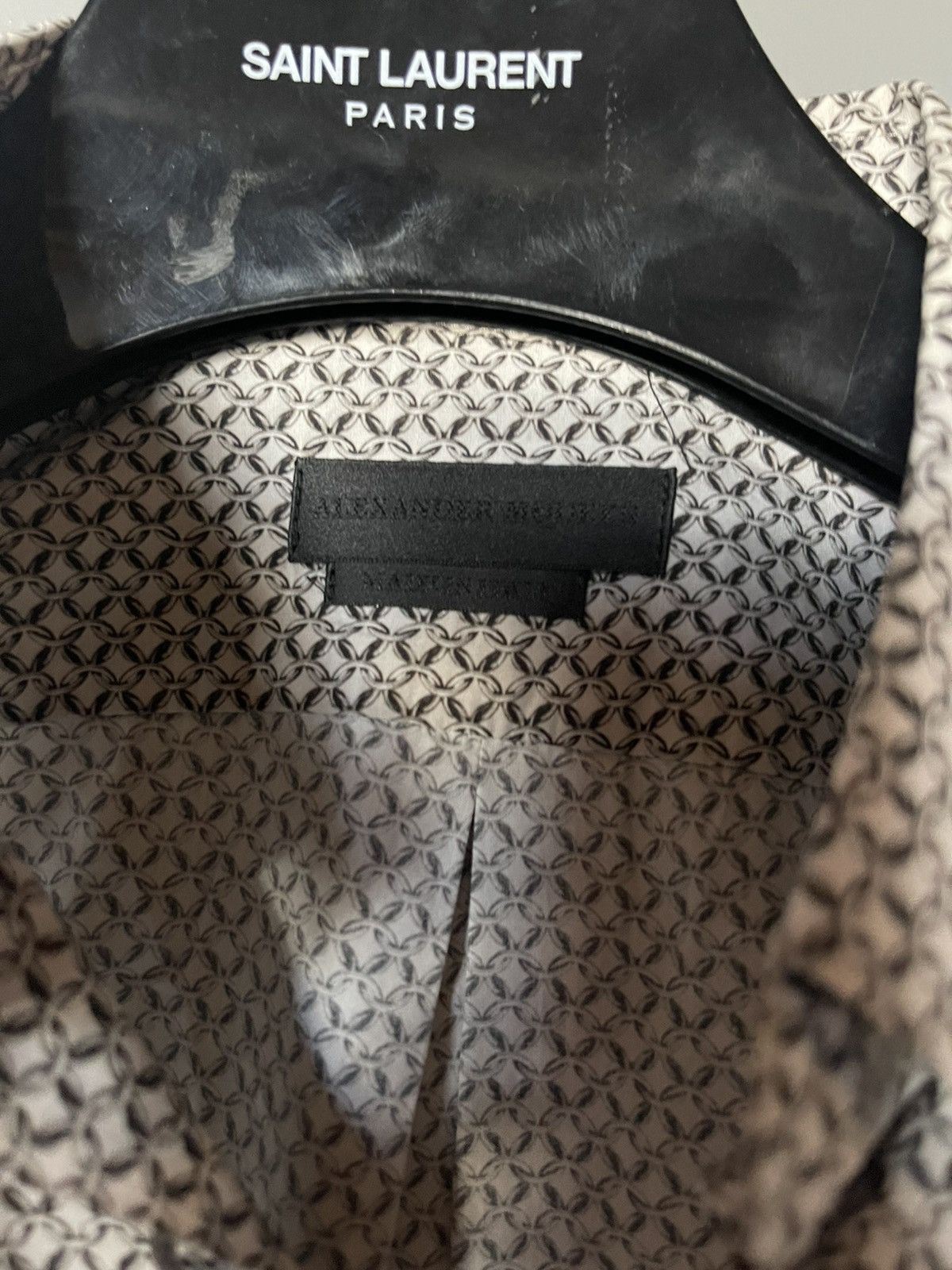Alexander McQueen Chainmail pattern shirt Size US M / EU 48-50 / 2 - 2 Thumbnail