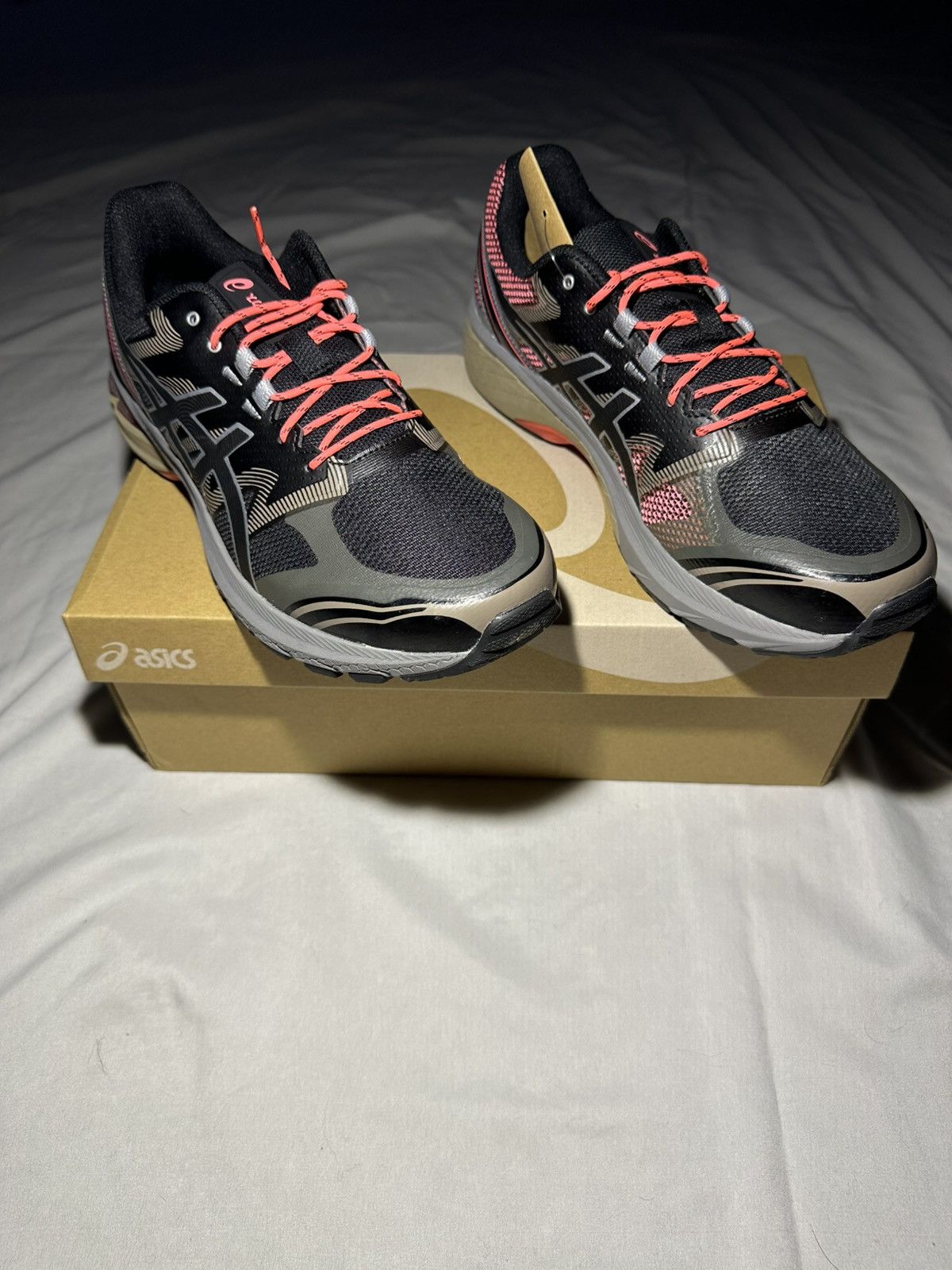 Asics Gel-Terrain Graphite Black Trail Shoes Size US 11 / EU 44 - 2 Thumbnail