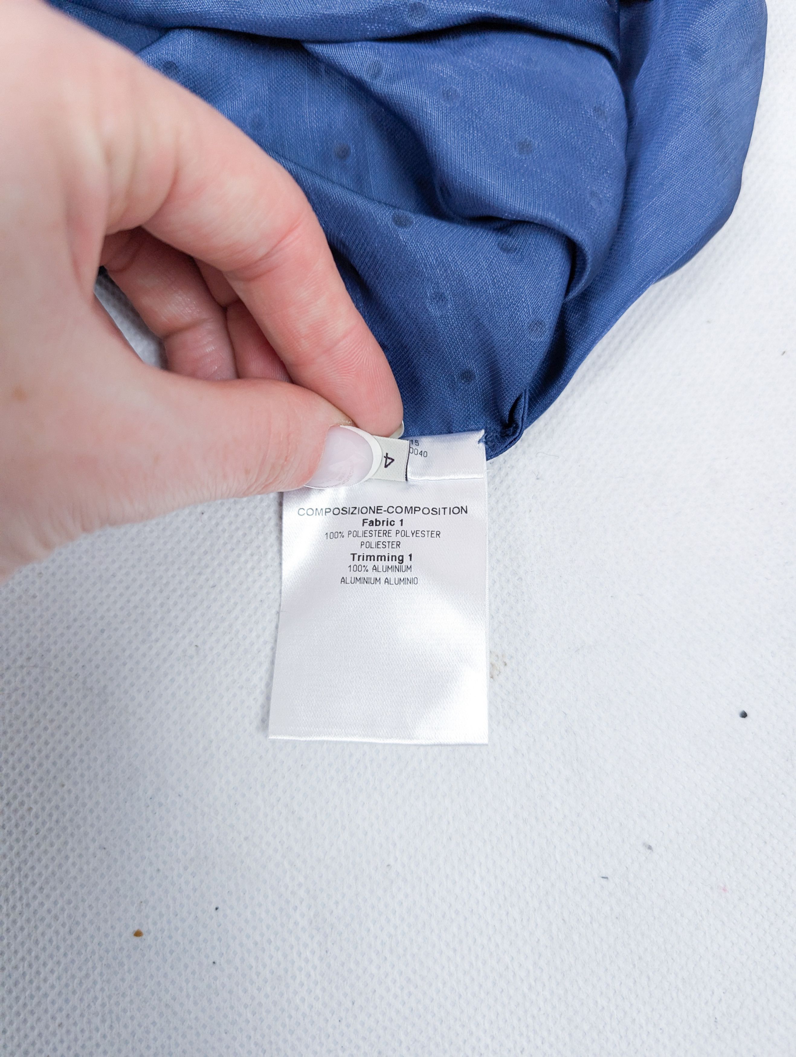 Stella McCartney Stella McCartney blue dress Size S / US 4 / IT 40 - 5 Thumbnail