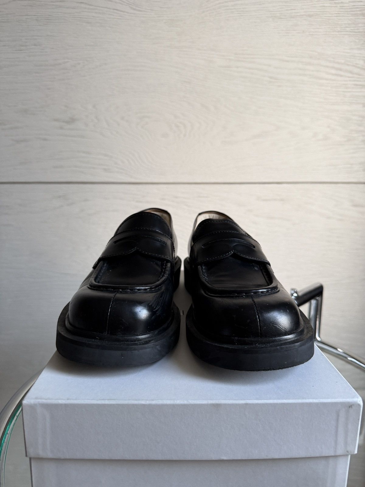 Sandro Sandro Chunky Leather Loafer Size US 9.5 / EU 42-43 - 3 Thumbnail