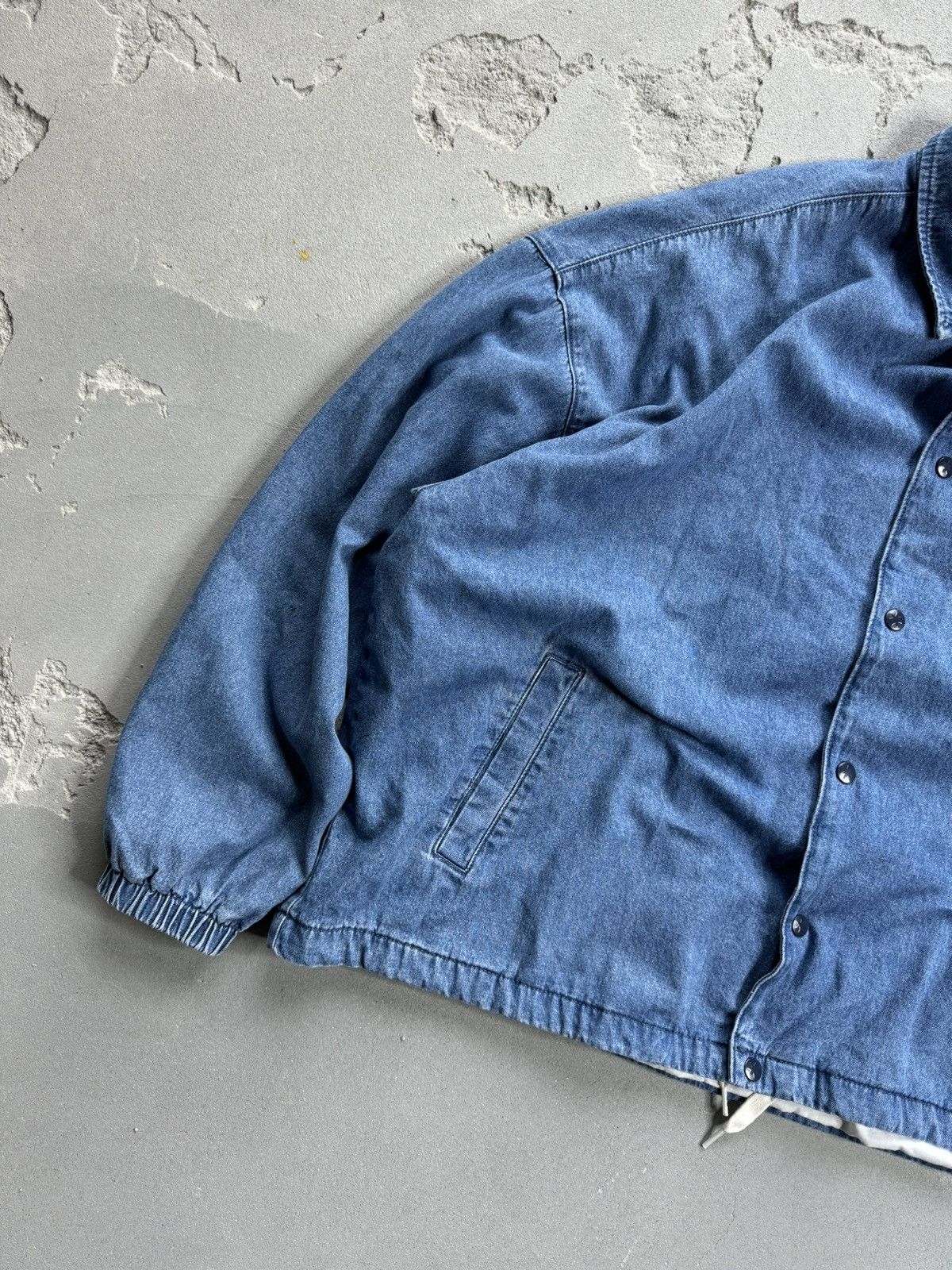 DC × Vintage Vintage DC Shoes Denim Jacket Size US L / EU 52-54 / 3 - 4 Thumbnail