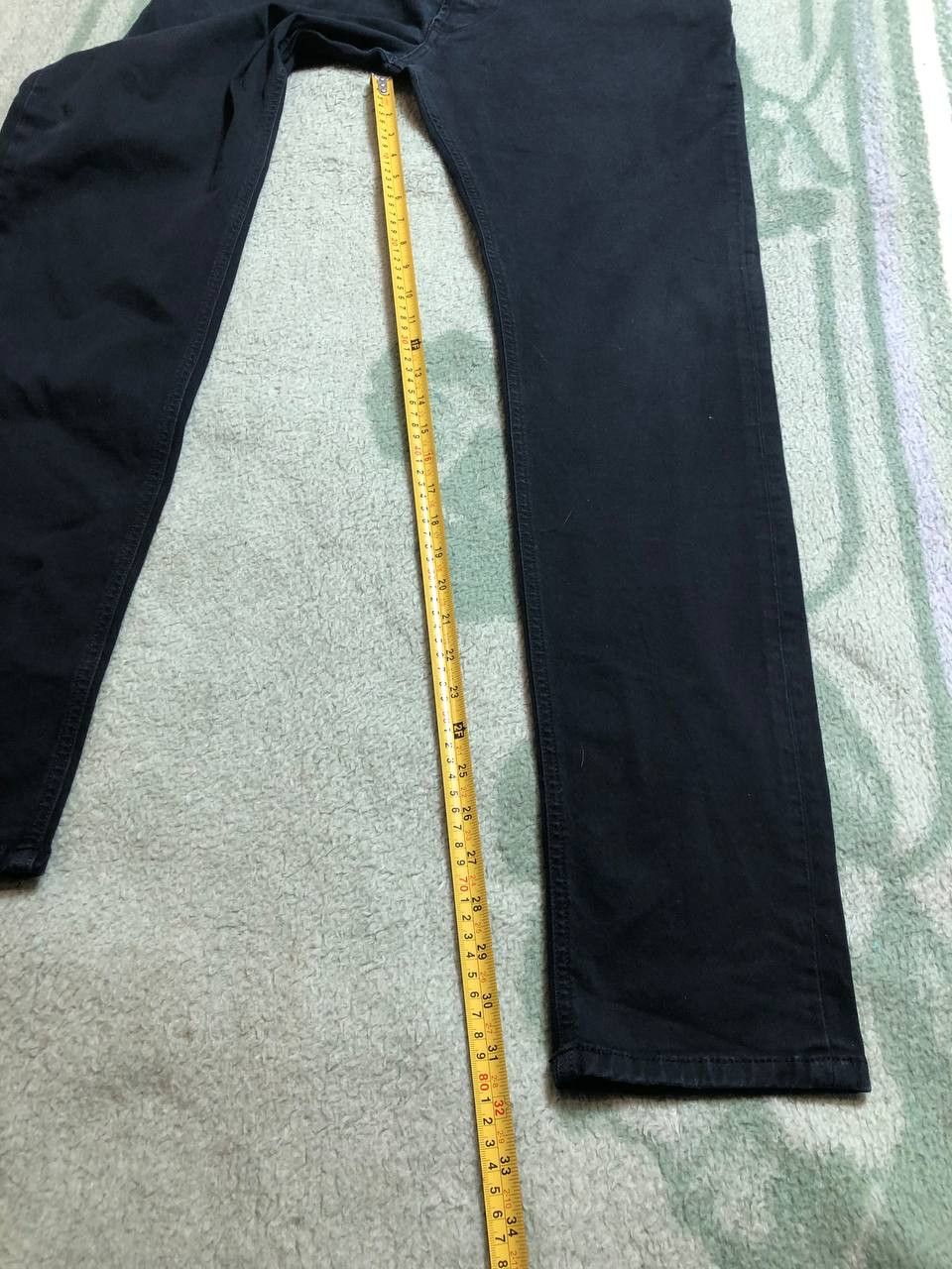 Diesel Mens Diesel R-TROXER-A Stretch Slim Skinny Black Jeans Size US 36 / EU 52 - 12 Thumbnail