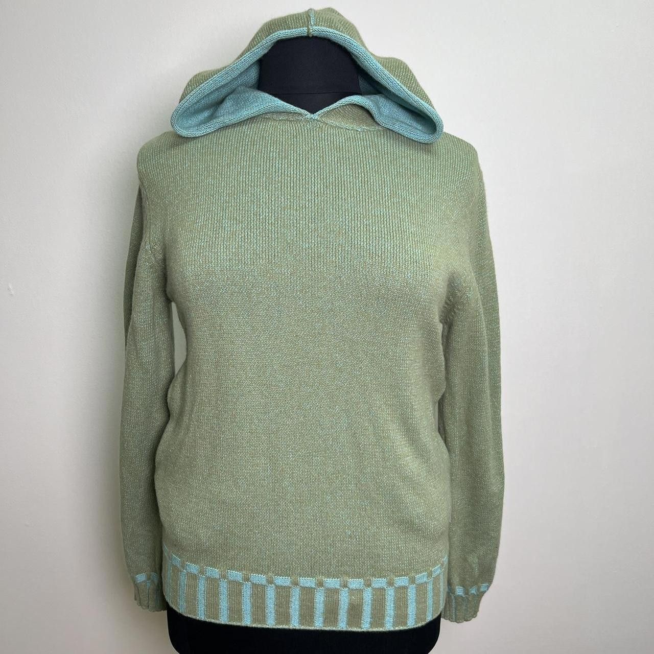 Versace Versace Green Hoody Size L / US 10 / IT 46 - 1 Thumbnail