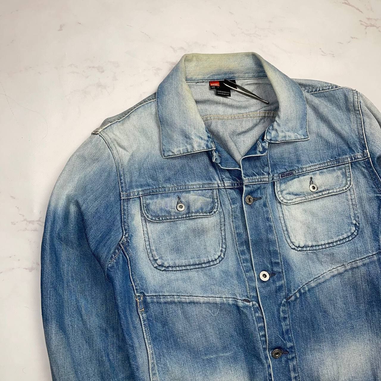 Diesel vintage x streatwear Diesel Jeans Denim Jacket Size US L / EU 52-54 / 3 - 2 Thumbnail