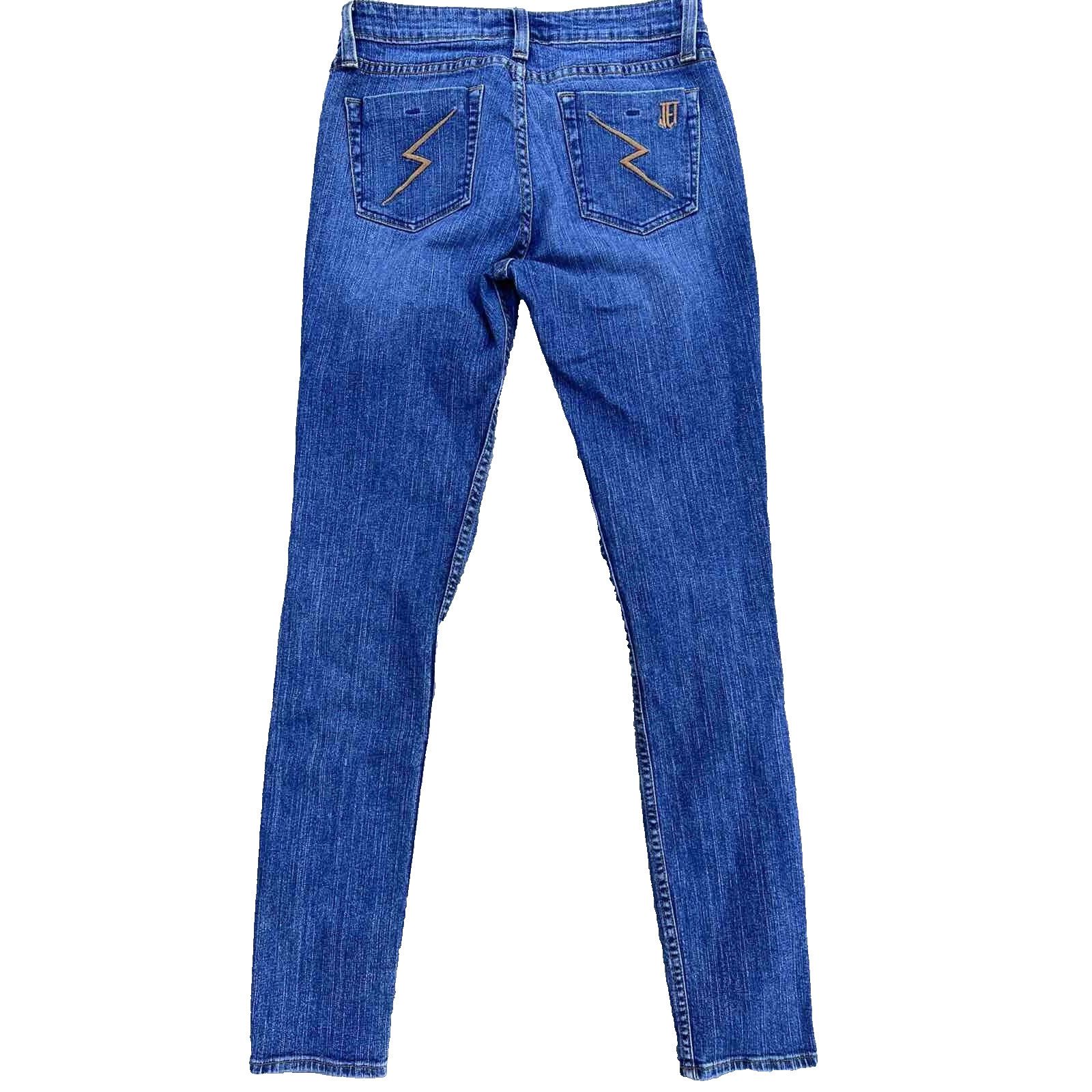 Jet Lag JET John Eshaya USA made Classic Blue Denim Size 6 A000319 Size 28" / US 6 / IT 42 - 5 Thumbnail