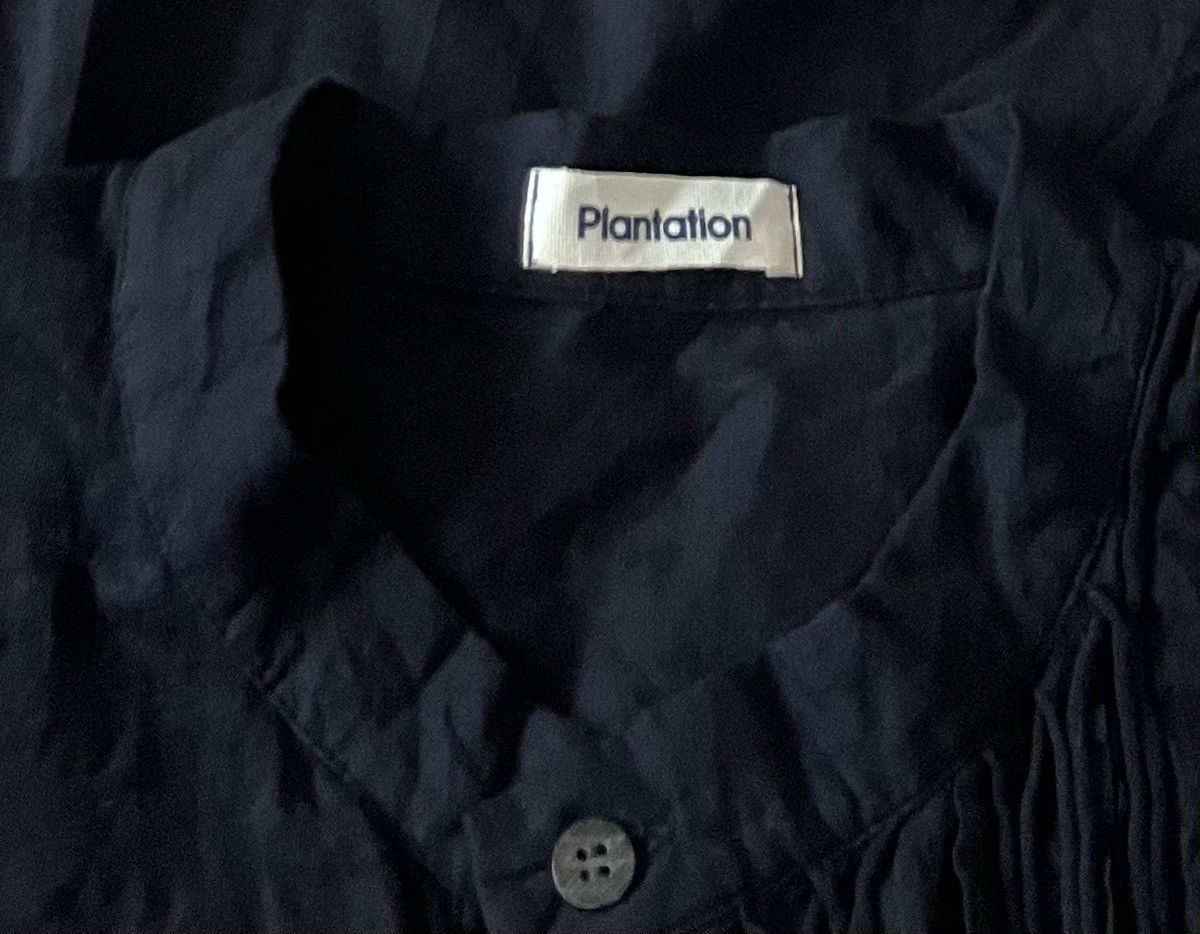 Issey Miyake Vintage issey miyake plantation collarless black shirt Size US M / EU 48-50 / 2 - 4 Thumbnail