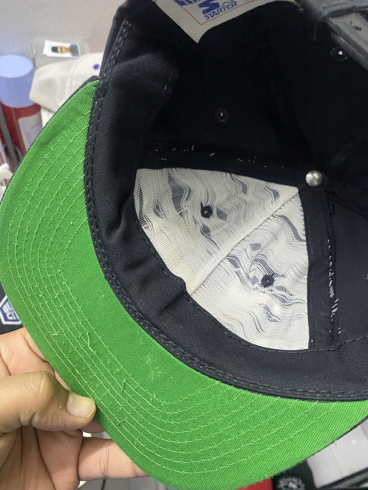 Starter × Vintage Vintage Rare 90s Rhein Fire Starter made in USA cap Size ONE SIZE - 8 Thumbnail