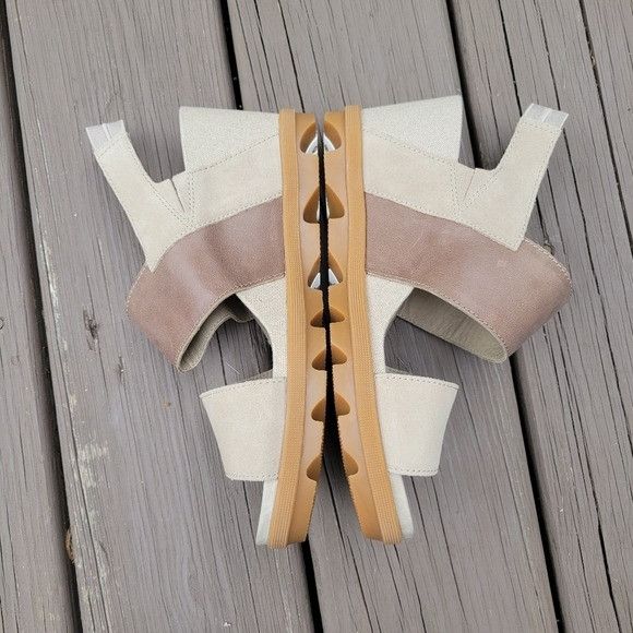 SOREL Sorel Joanie II Slingback Tan Brown Leather Wedge Platform C Size US 9.5 / IT 39.5 - 3 Thumbnail